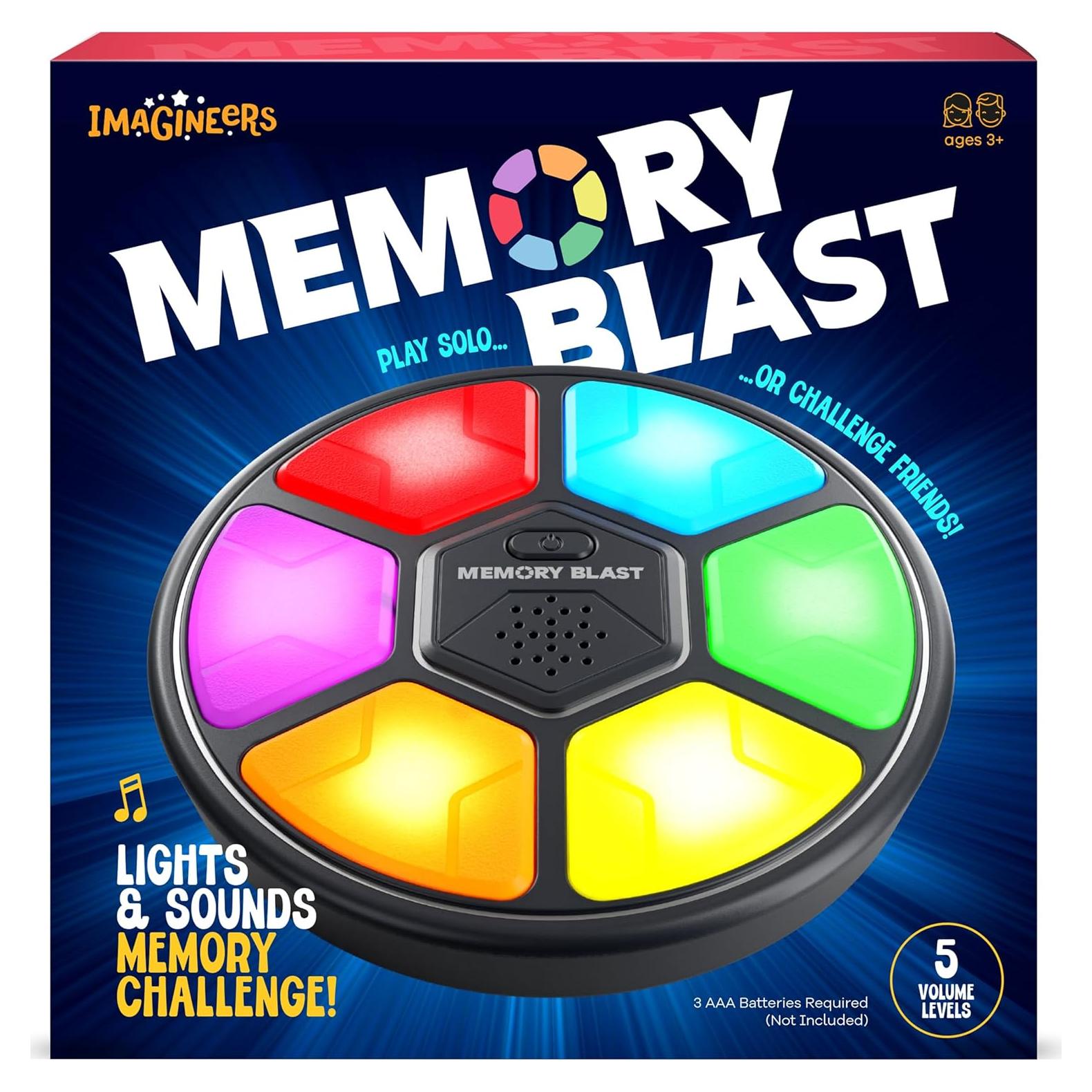 Juego de Memoria Portátil Ninja Blast - Para Niños 3+ Años