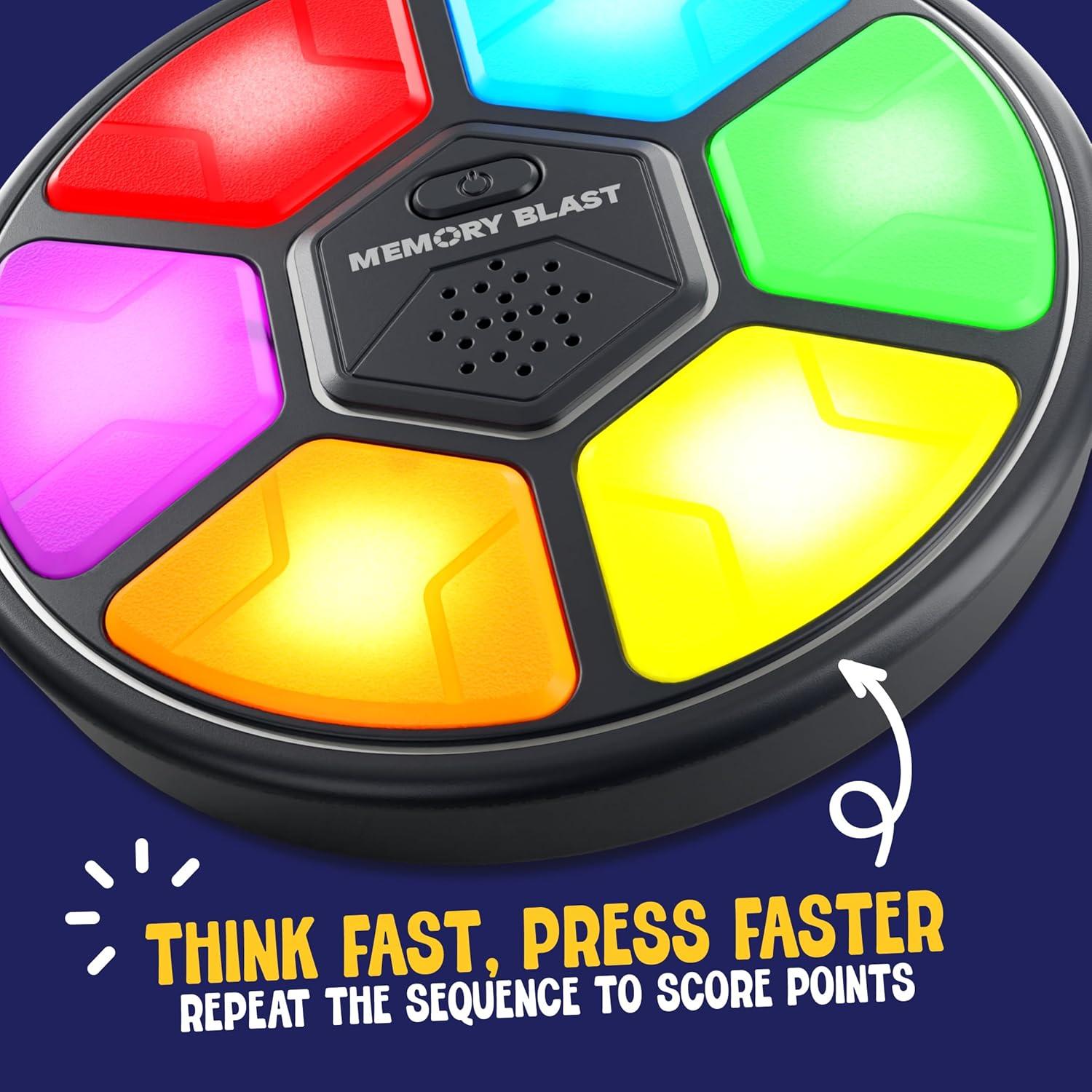 Juego de Memoria Portátil Ninja Blast - Para Niños 3+ Años