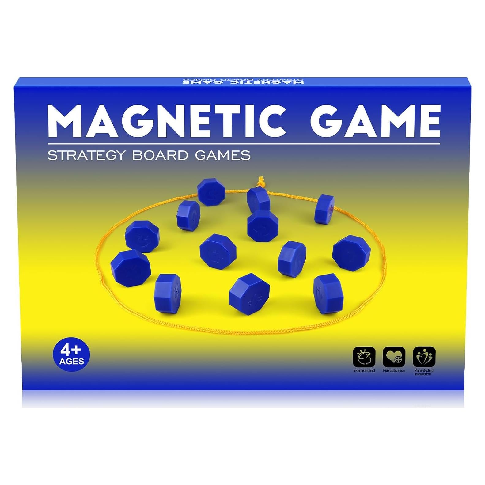 Juego de Ajedrez Magnético DONGGUAN - 20 Imanes y Cuerda