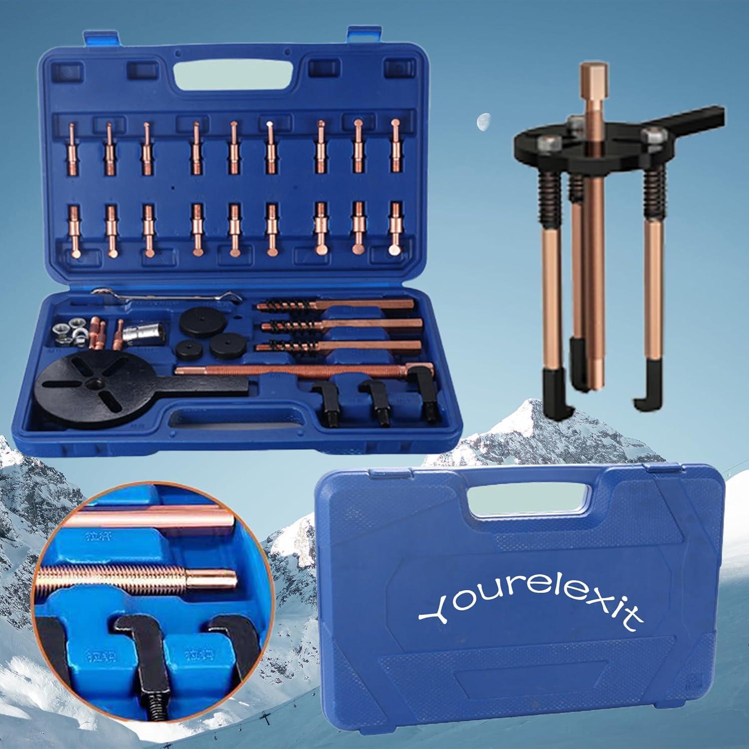 Yourelexit Kit 36-en-1 Extractores de Rodamientos 3 Garras