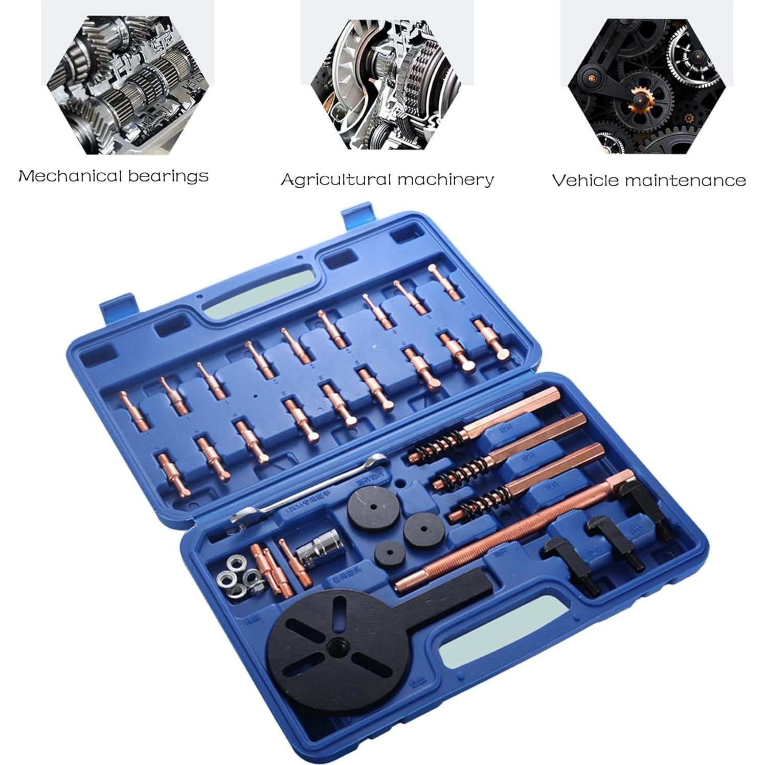 Yourelexit Kit 36-en-1 Extractores de Rodamientos 3 Garras