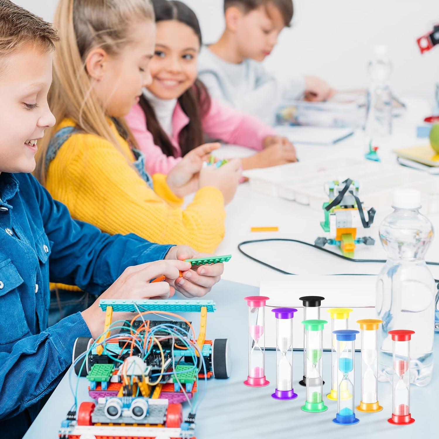 Juego de 40 Temporizadores de Arena Geelin 1 Minuto Multicolor