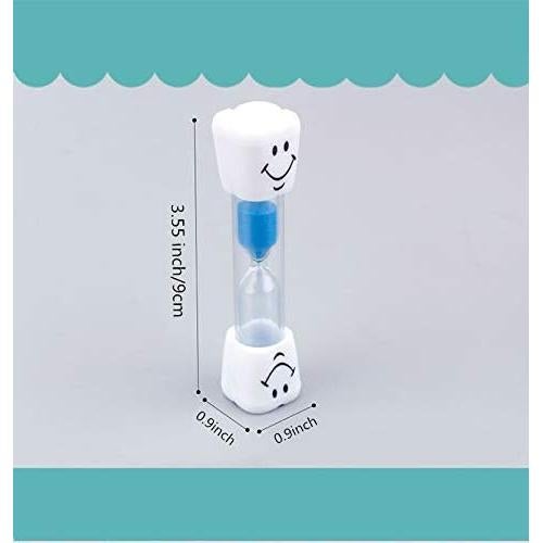 Juego de 6 Temporizadores de Arena 2 Minutos Erewa Coloridos