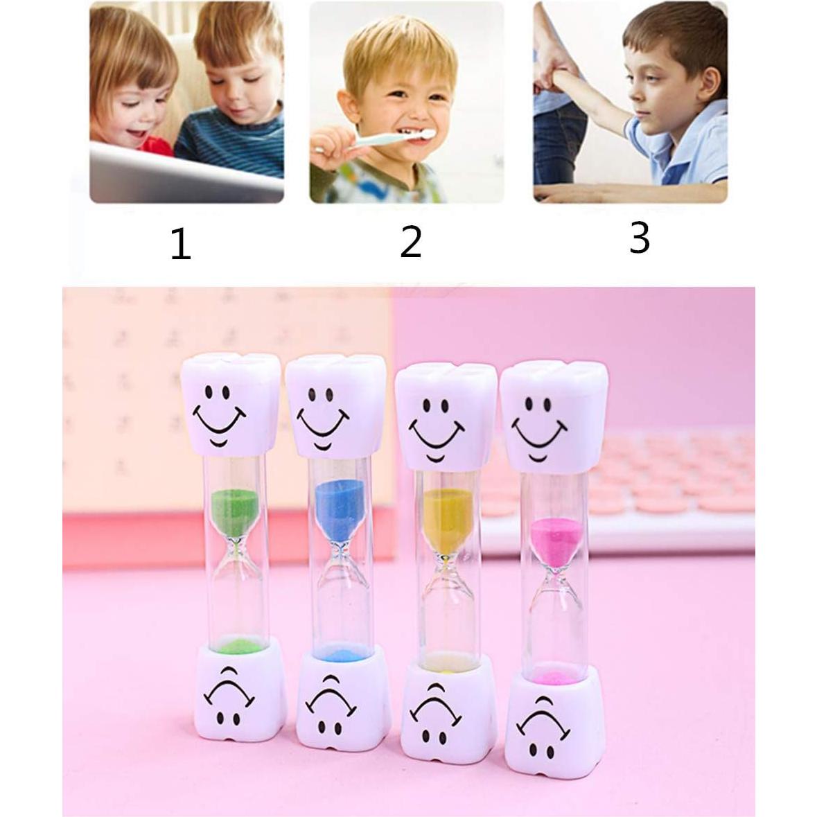 Juego de 6 Temporizadores de Arena 2 Minutos Erewa Coloridos