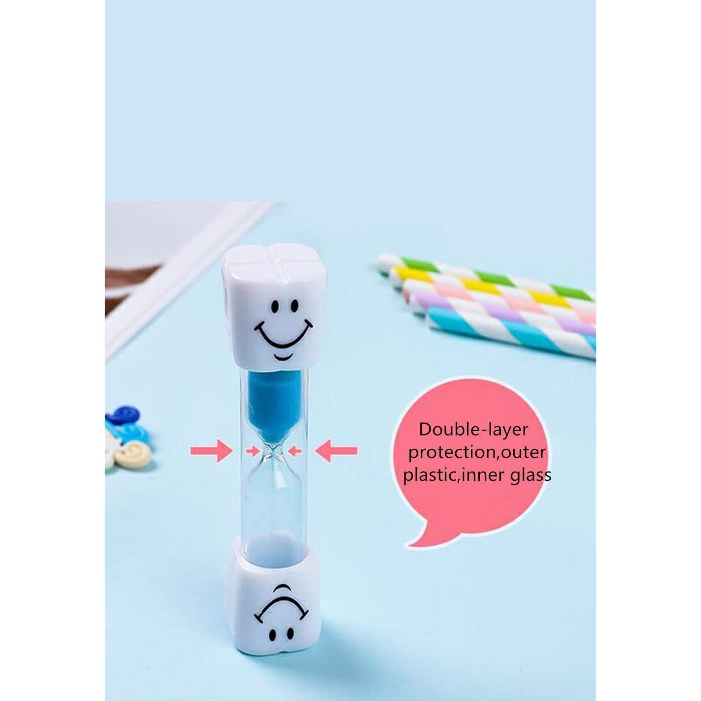 Juego de 6 Temporizadores de Arena 2 Minutos Erewa Coloridos