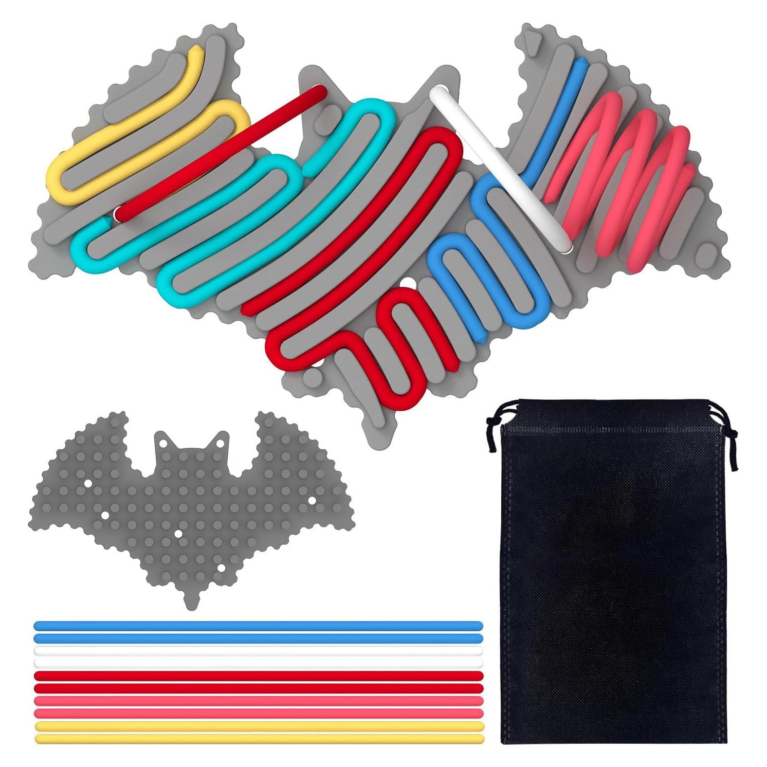 Tablero Sensorial de Halloween YoPoll - Juguete Antiestrés Murciélago