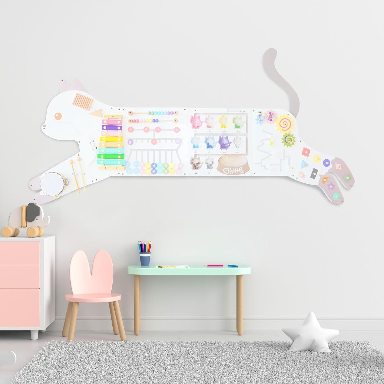 Tablero Ocupado Montessori EsterFlare 58x29 cm para Niños