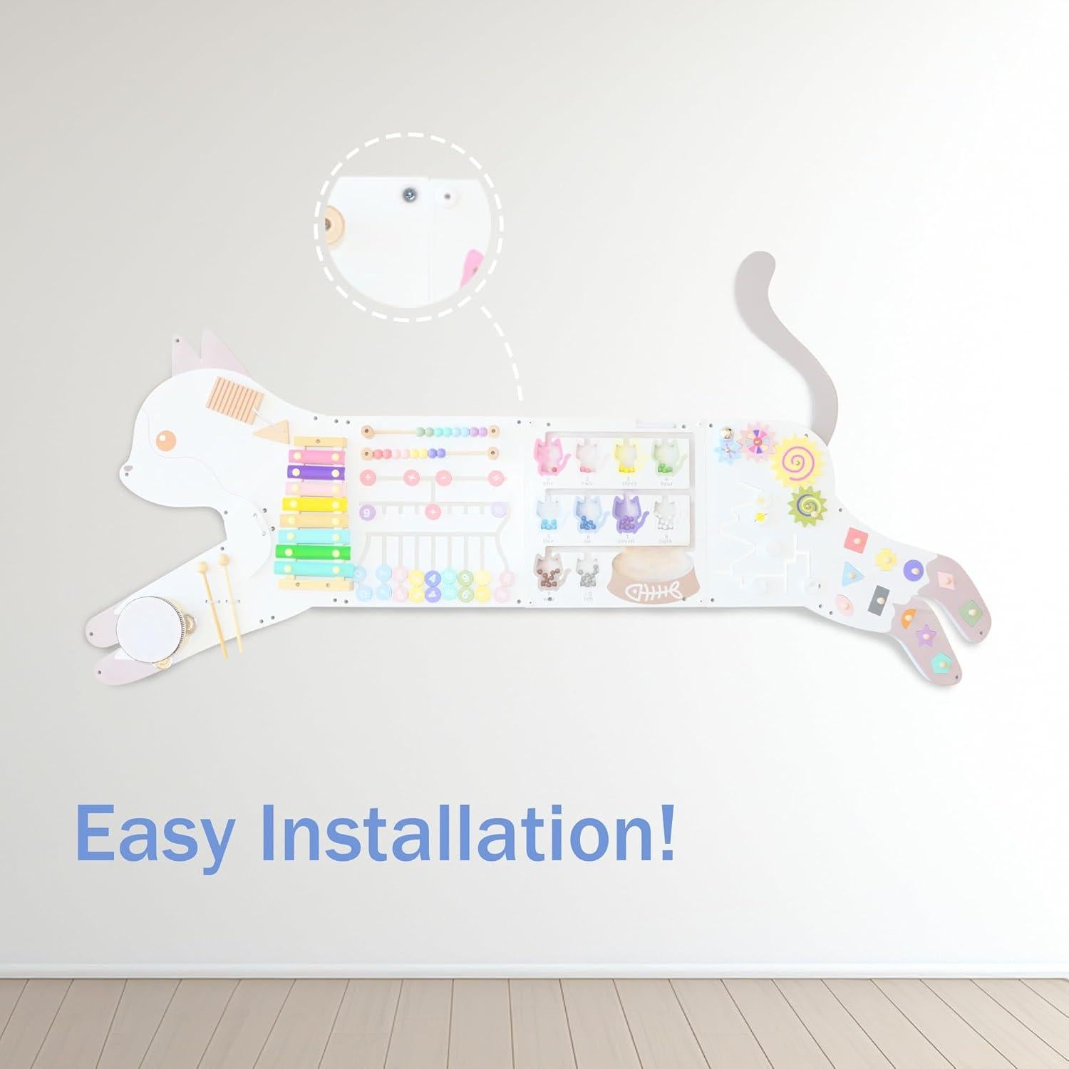 Tablero Ocupado Montessori EsterFlare 58x29 cm para Niños