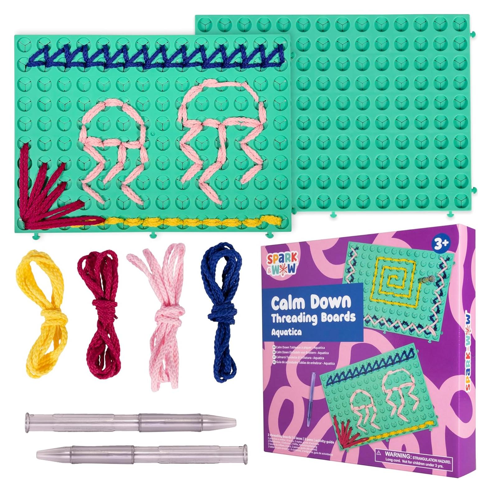 Tableros de Enhebrado Calm Down Aquatica - Set de 2