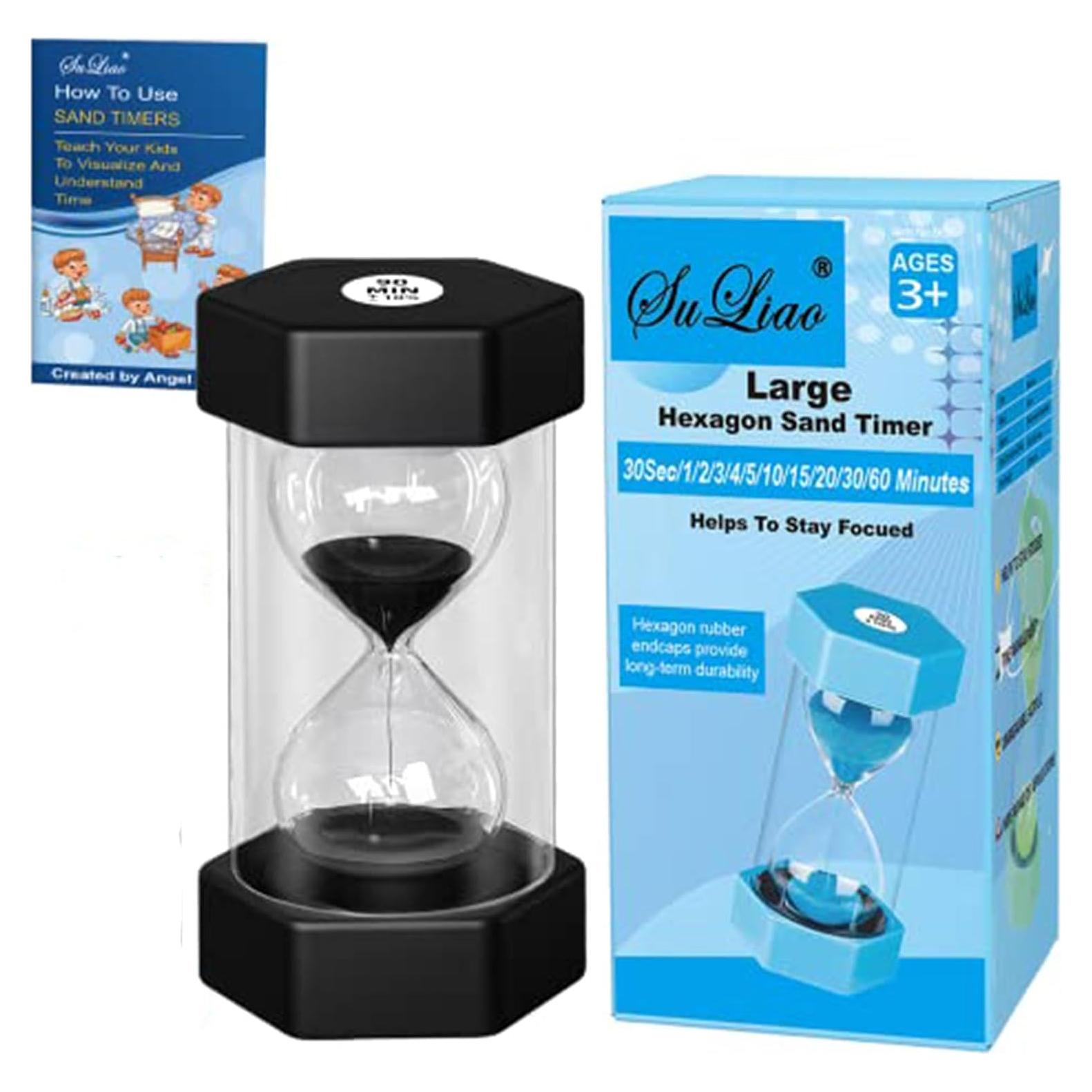 Reloj de Arena SuLiao 90 Minutos para Niños 16 cm Colorido