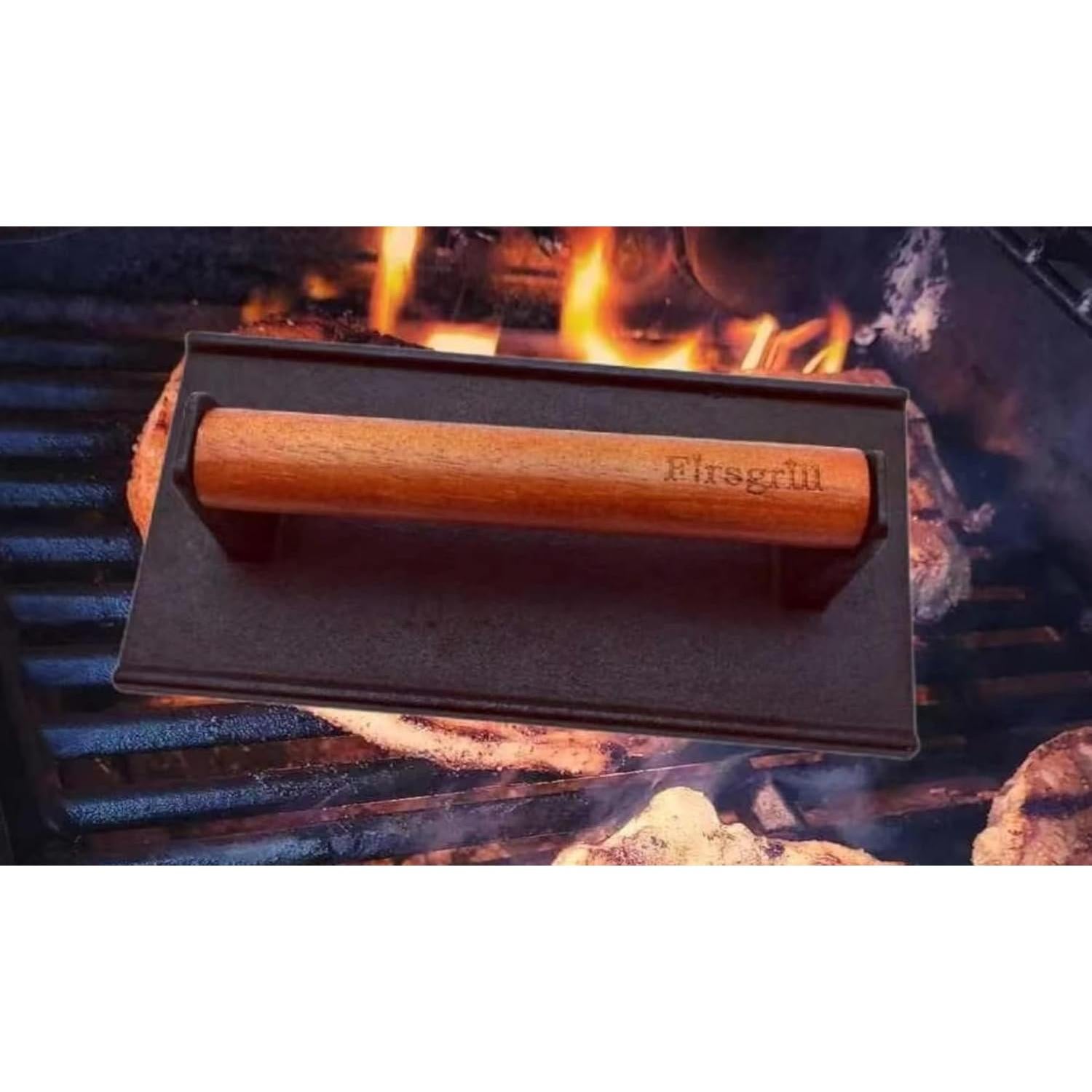 Prensa de Hamburguesa Hierro Fundido Hailing 16.5 cm Redonda