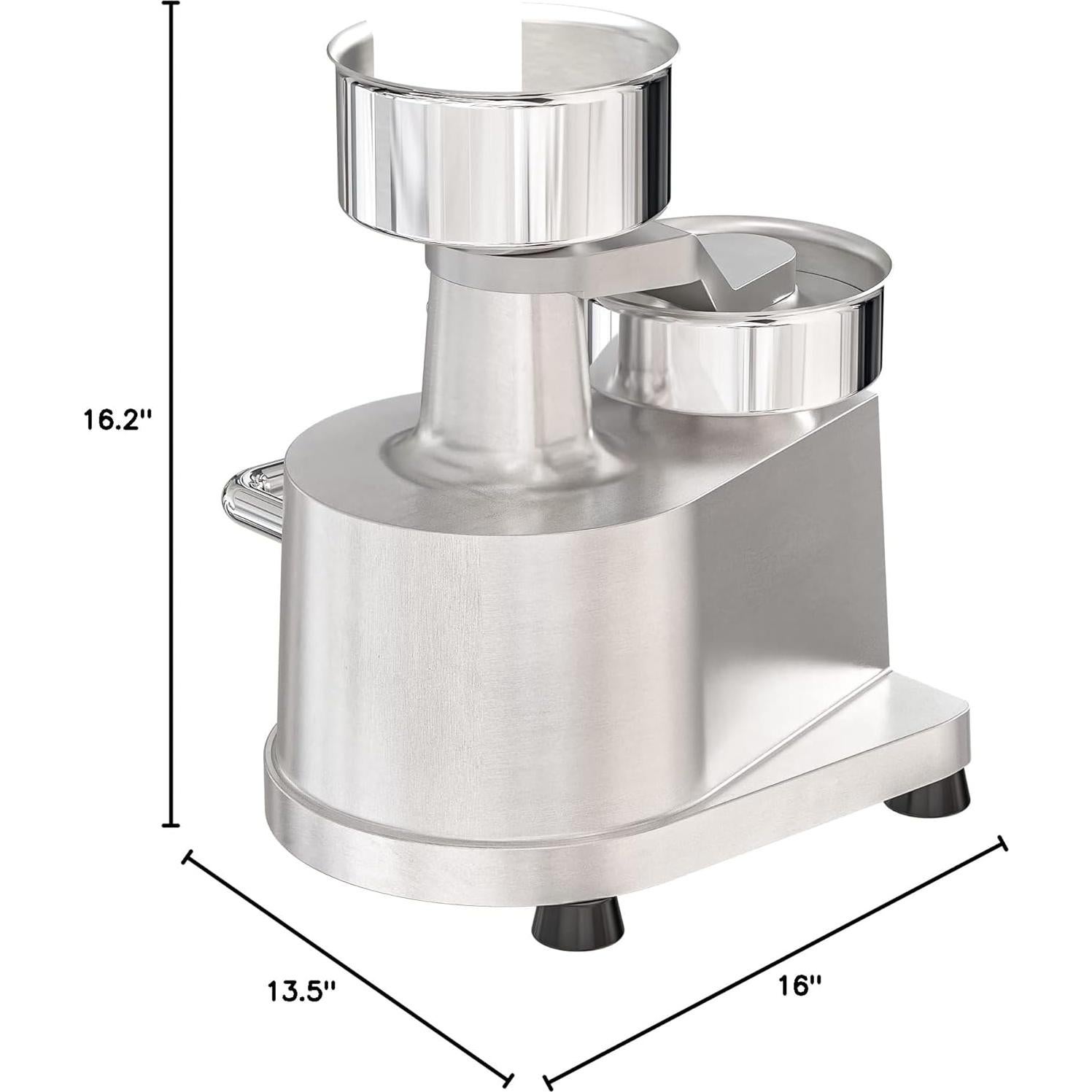 Prensa de Hamburguesas KoolMore CHM-4 Acero Inoxidable 10.2 cm