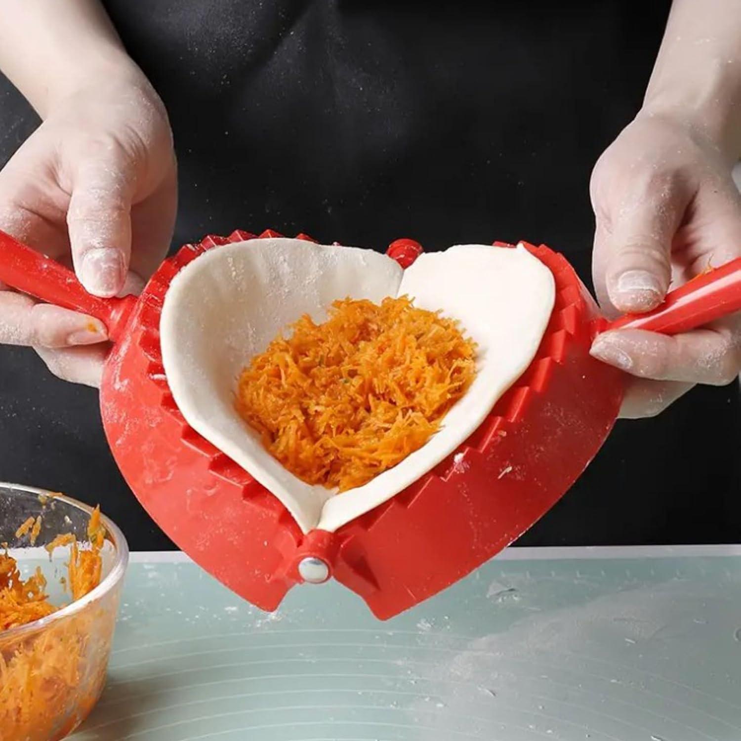 Prensa para Empanadas BIZYAC 15.24 cm - Molde 2 en 1