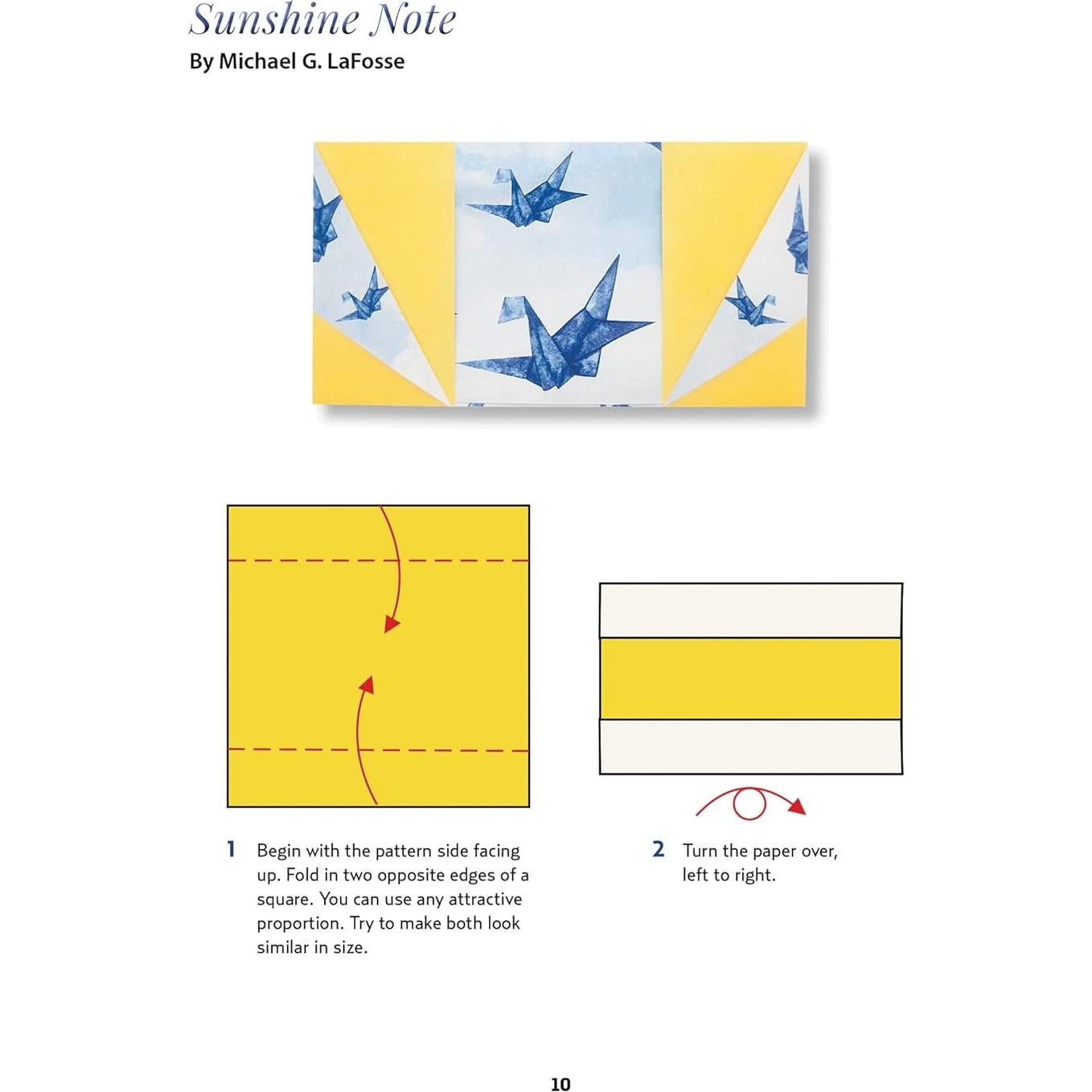 Blue & White Origami Stationery Kit: Fold 36 Beautiful Cards and Envelopes: Includes Papers and Instructions for 12 Origami Note Projects