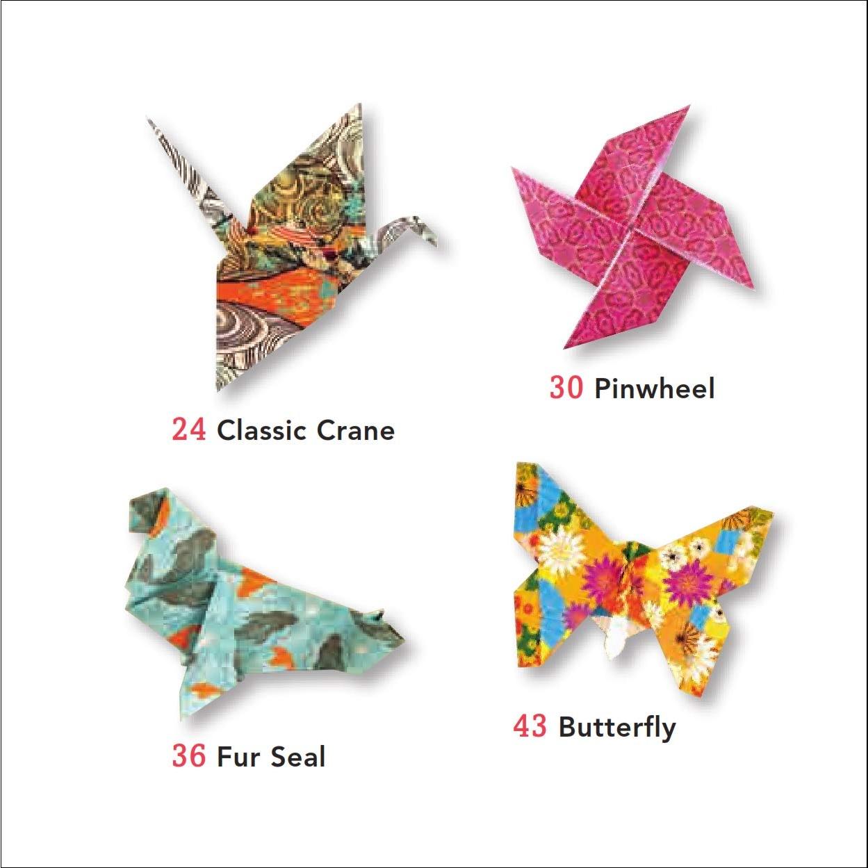 Pocket Size Origami Fun Kit: Contains Everything You Need to Make 7 Exciting Paper Models