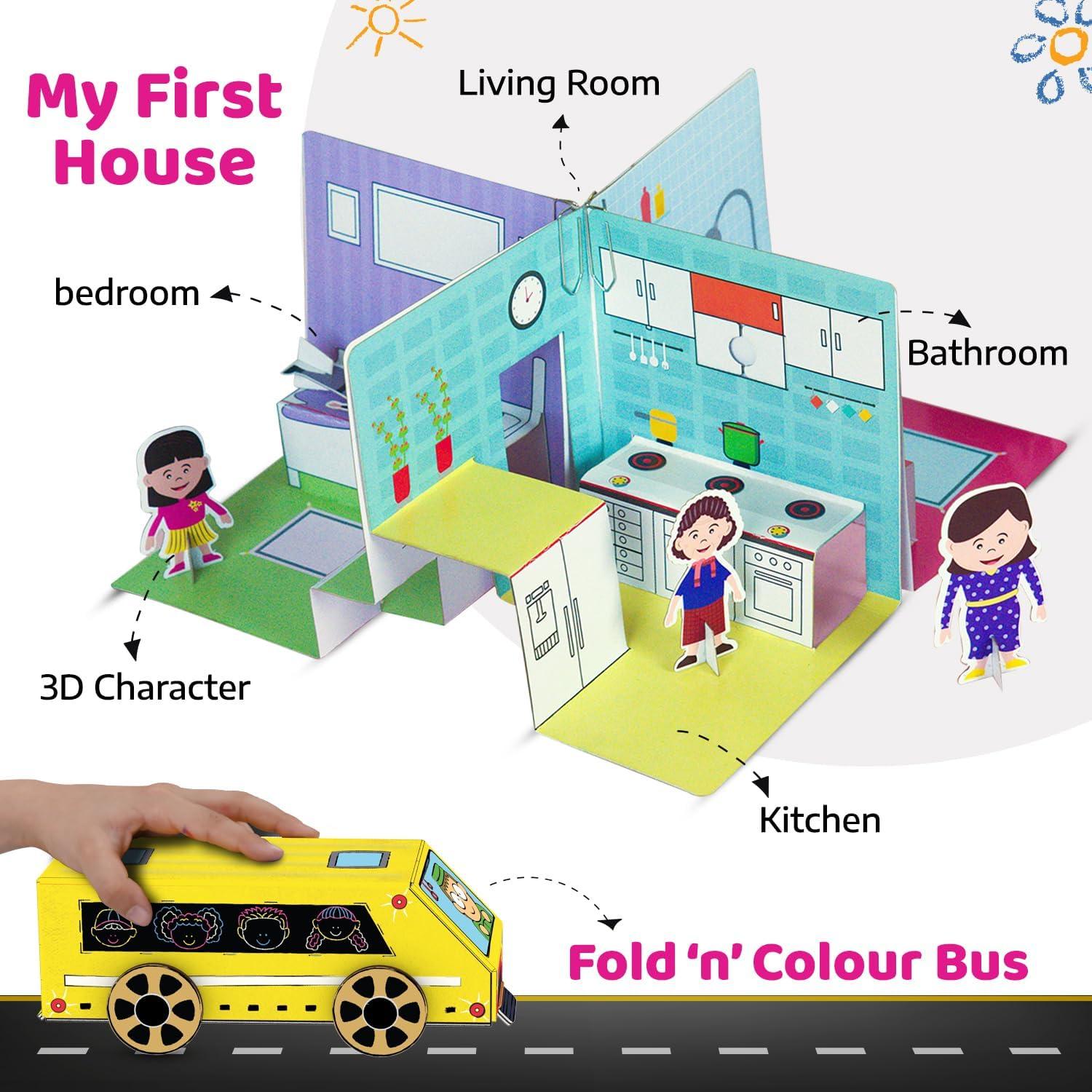 Kit de Arte y Manualidades Smartivity 20 en 1 para Niños 5-9 Años