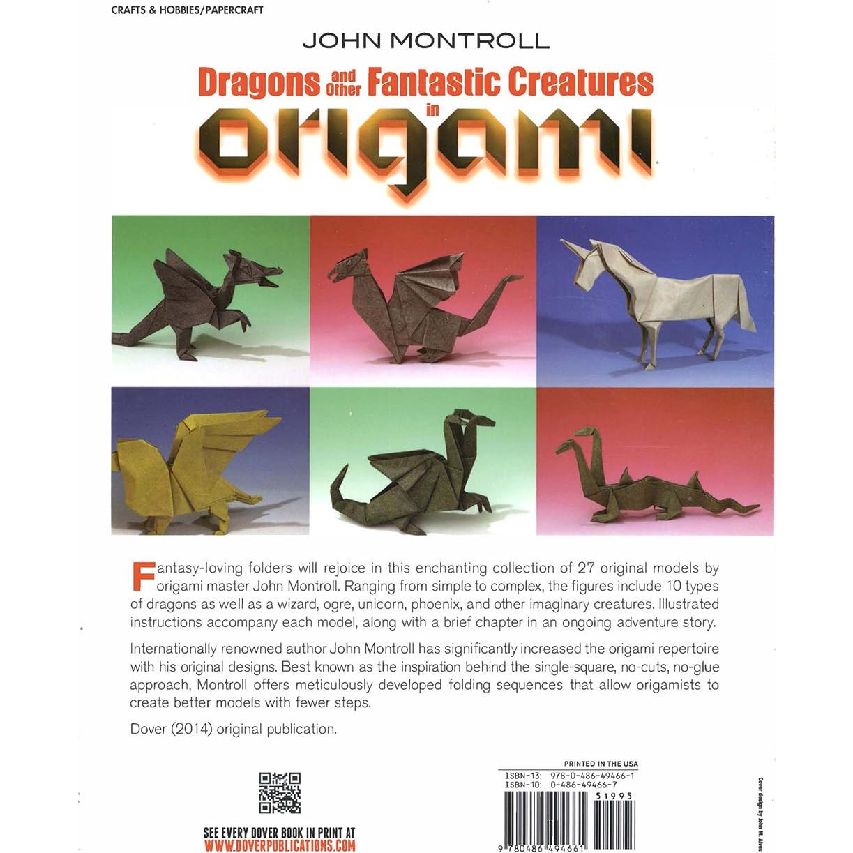 Dragons and Other Fantastic Creatures in Origami (Dover Crafts: Origami & Papercrafts)