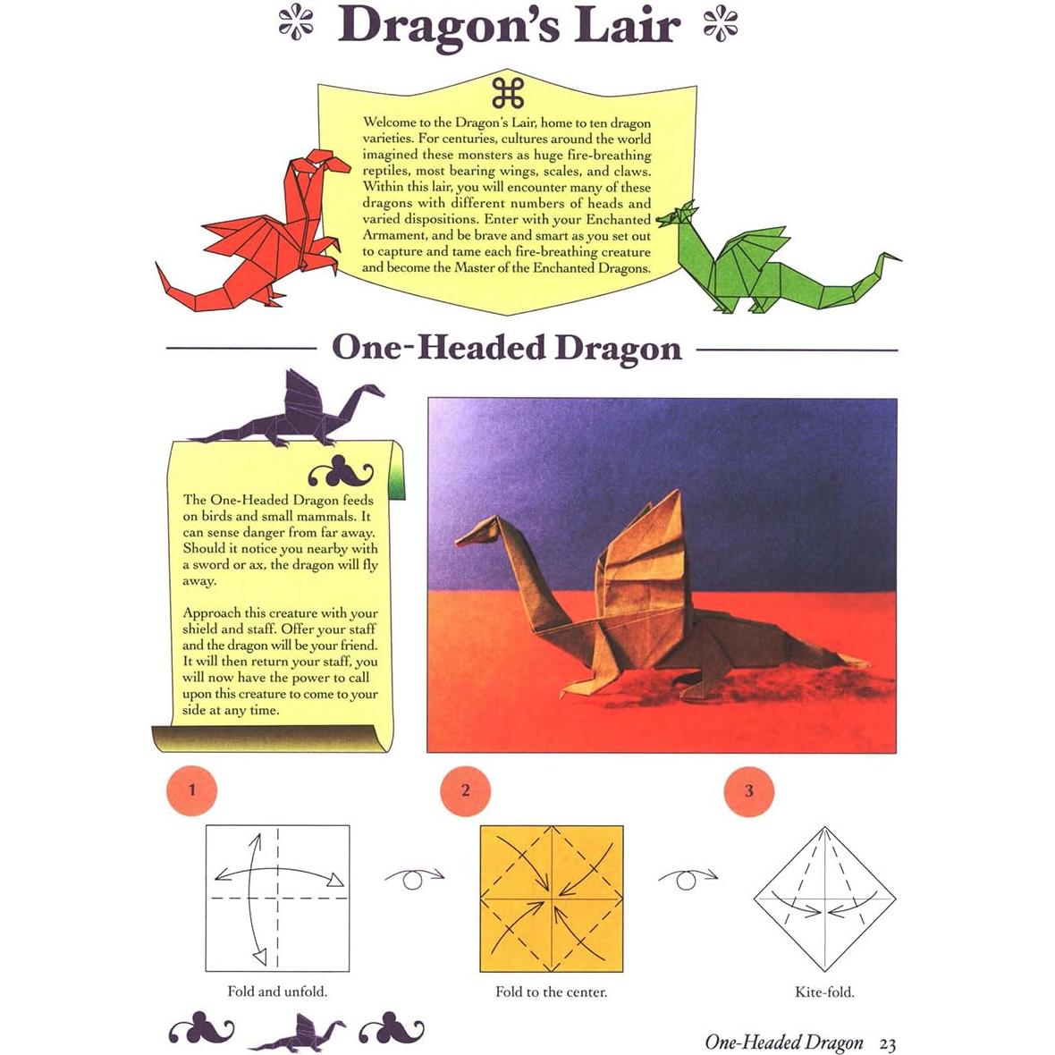 Dragons and Other Fantastic Creatures in Origami (Dover Crafts: Origami & Papercrafts)