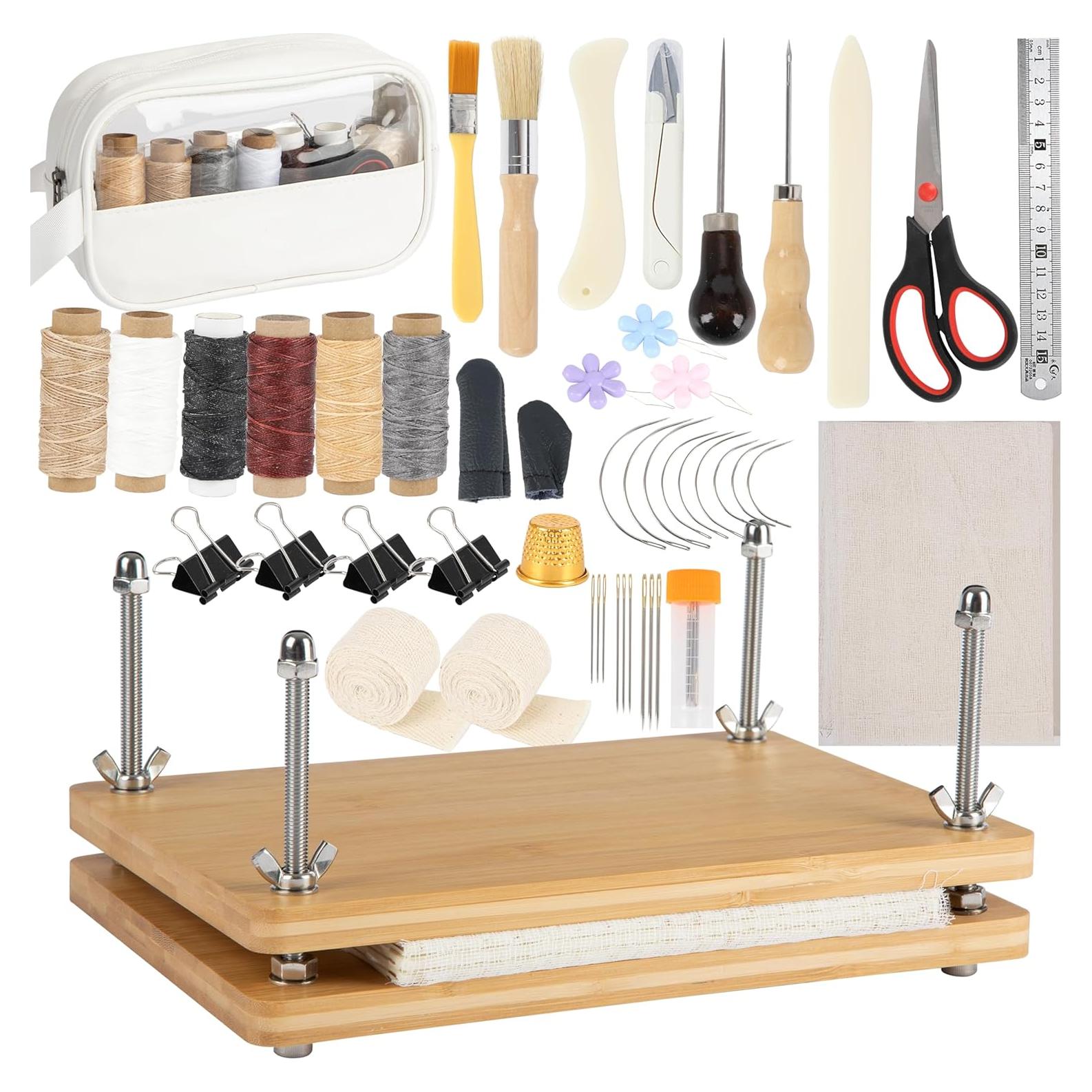 Kit de Encuadernación de Libros Pamctry 50 Piezas 29.5x19.8cm