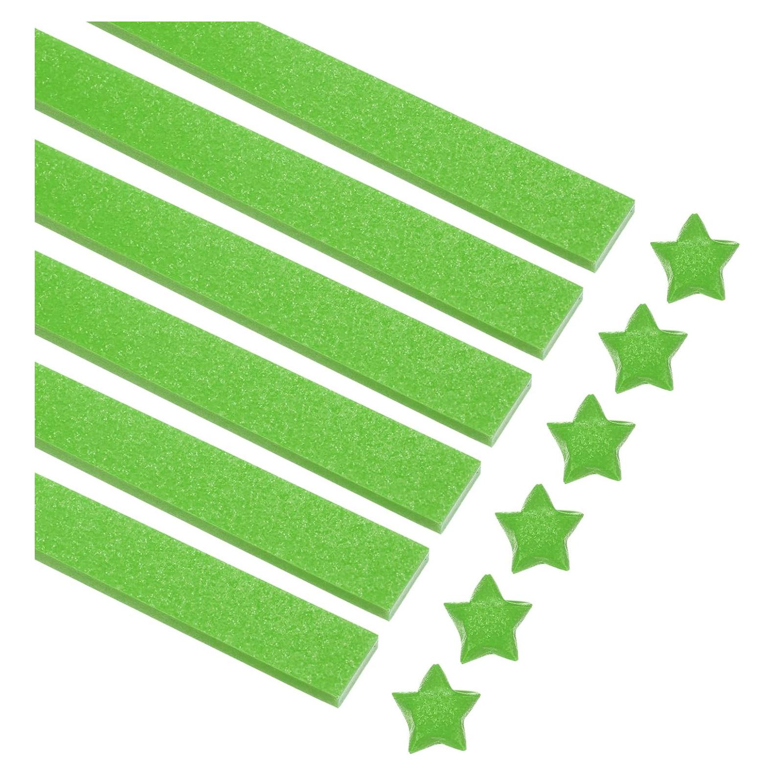 Papel Origami Verde MECCANIXITY 360 Hojas 24x1 cm para Manualidades