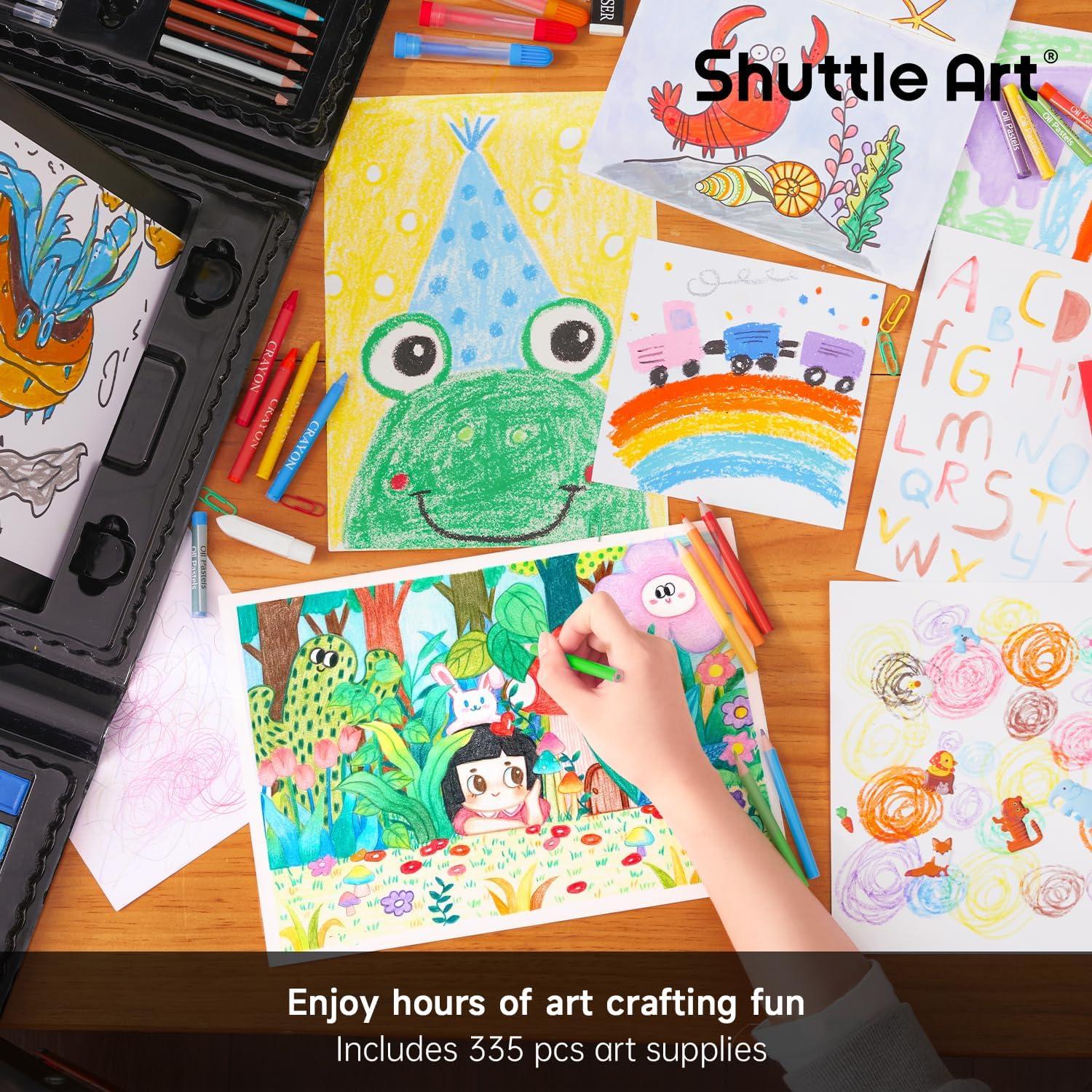 Set de Arte para Niños Shuttle Art 335 Piezas con Caballete