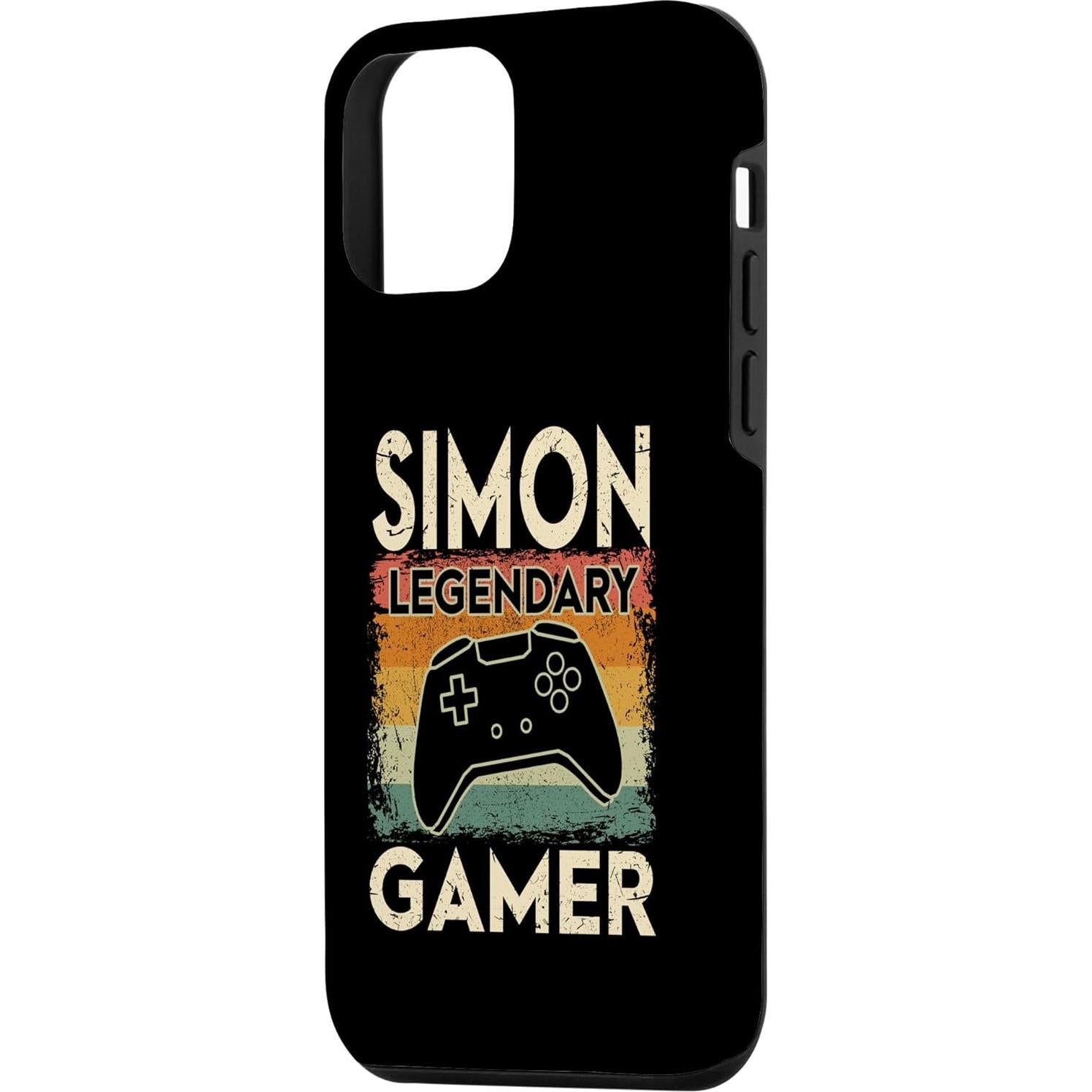 Funda Protectora Personalizada Gamer Simon para iPhone 12 Mini