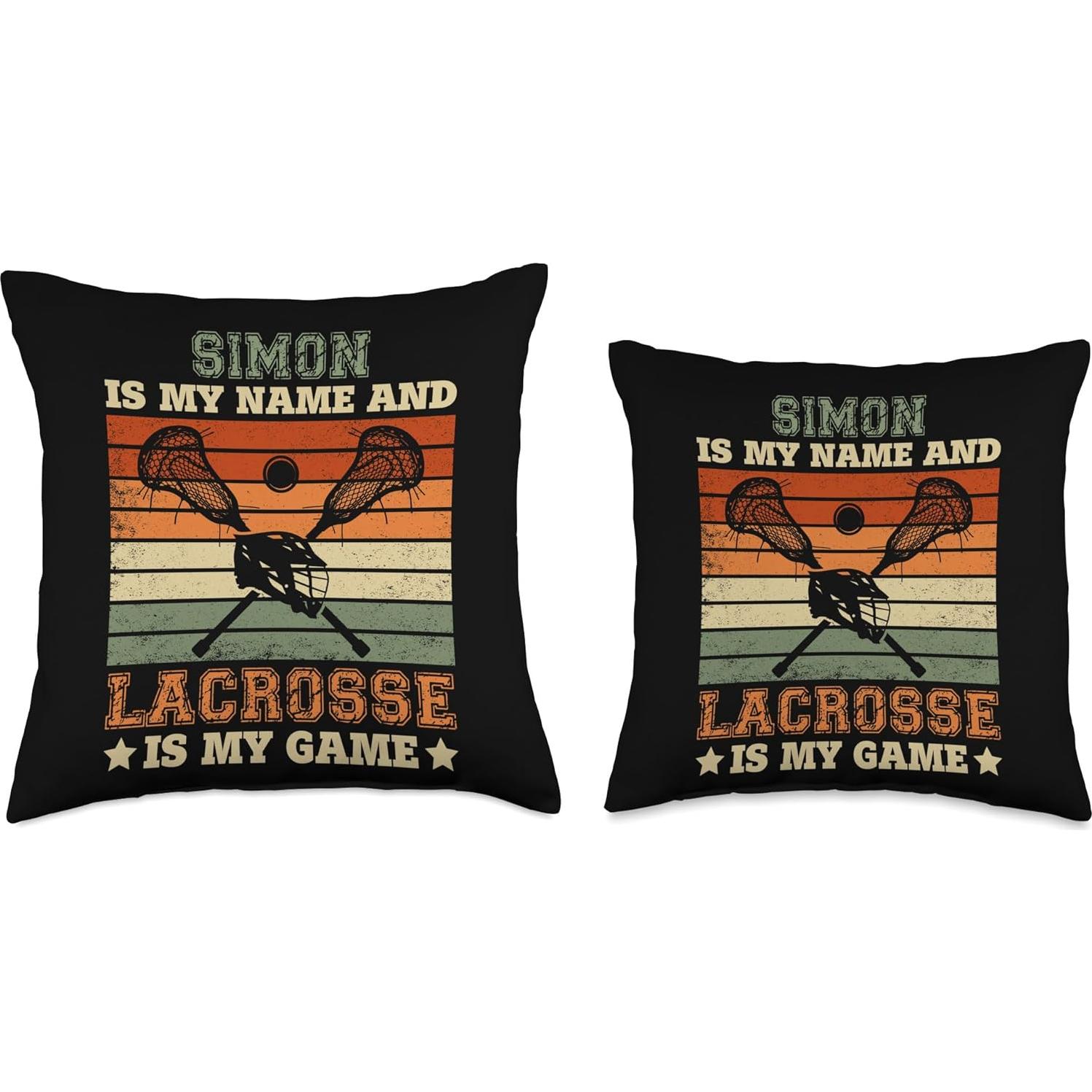 Almohada de Lanzamiento Simon Lacrosse 40x40 cm Multicolor