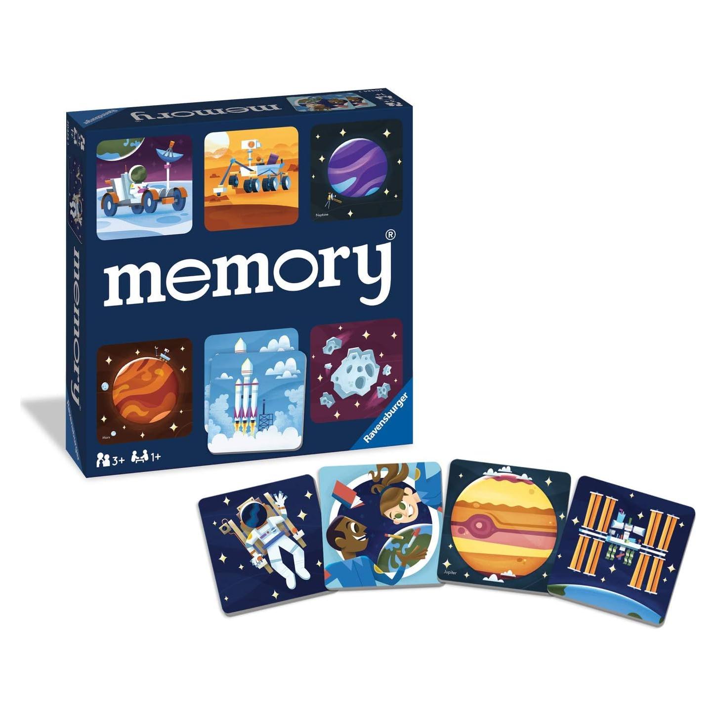 Juego de Memoria Espacial Ravensburger - Educativo 48 Fichas