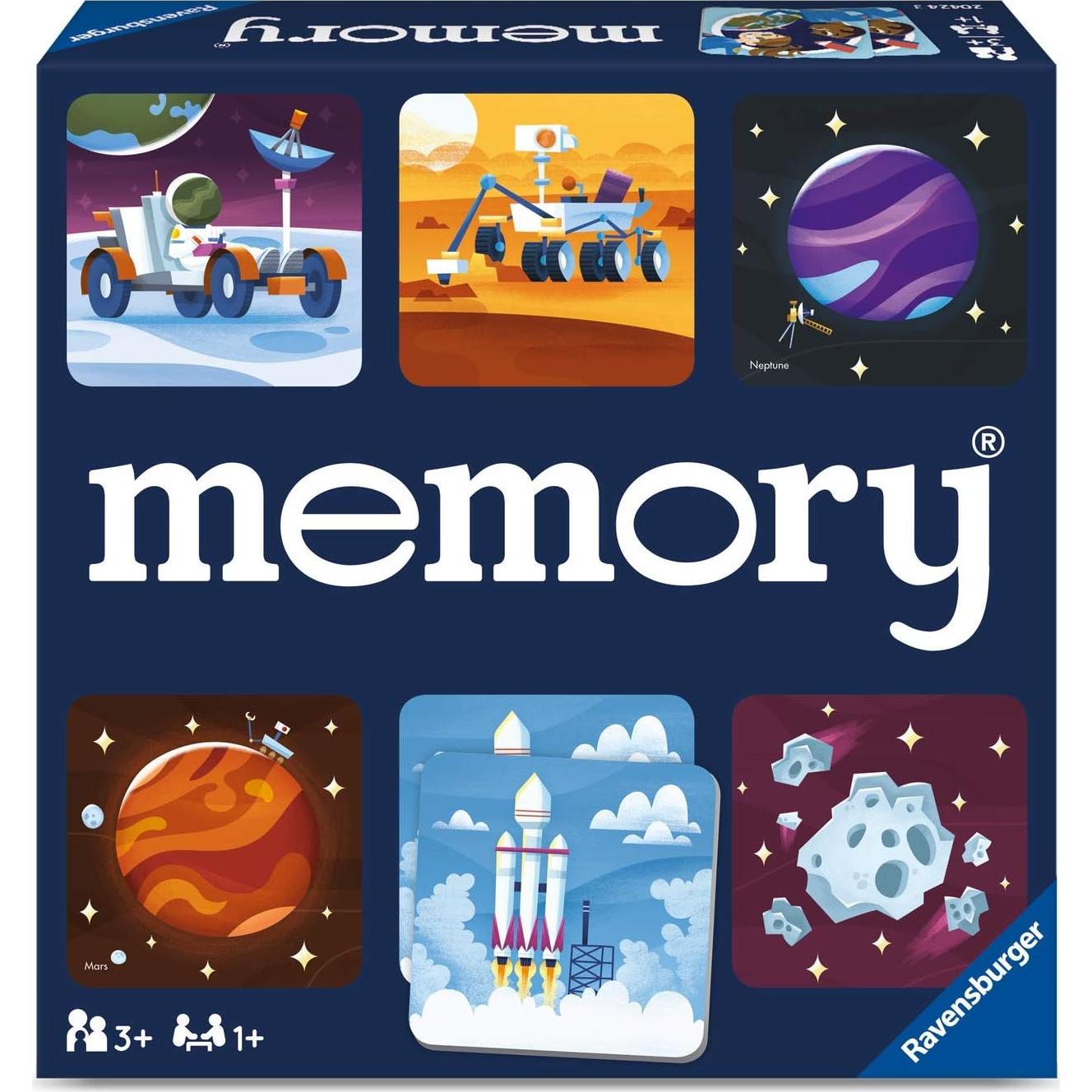 Juego de Memoria Espacial Ravensburger - Educativo 48 Fichas