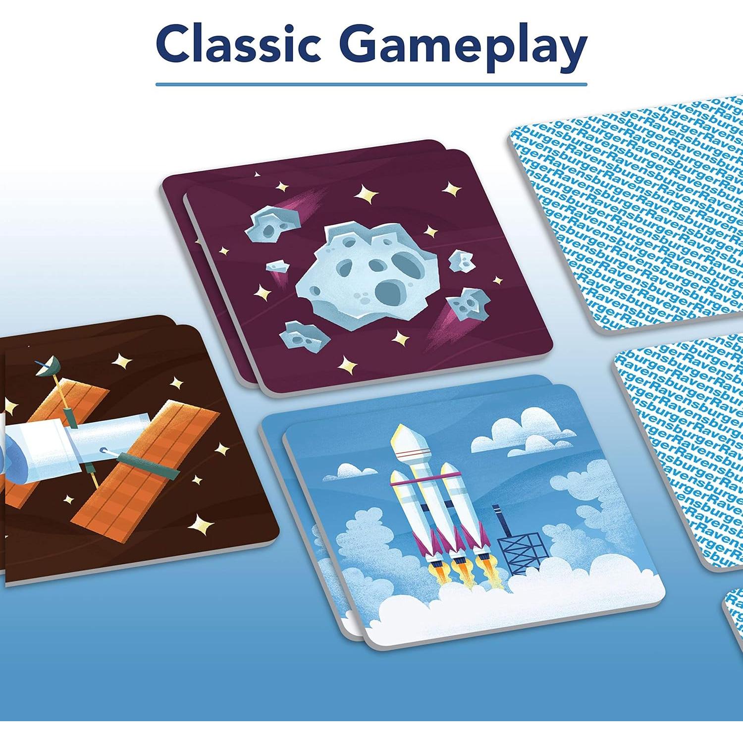 Juego de Memoria Espacial Ravensburger - Educativo 48 Fichas