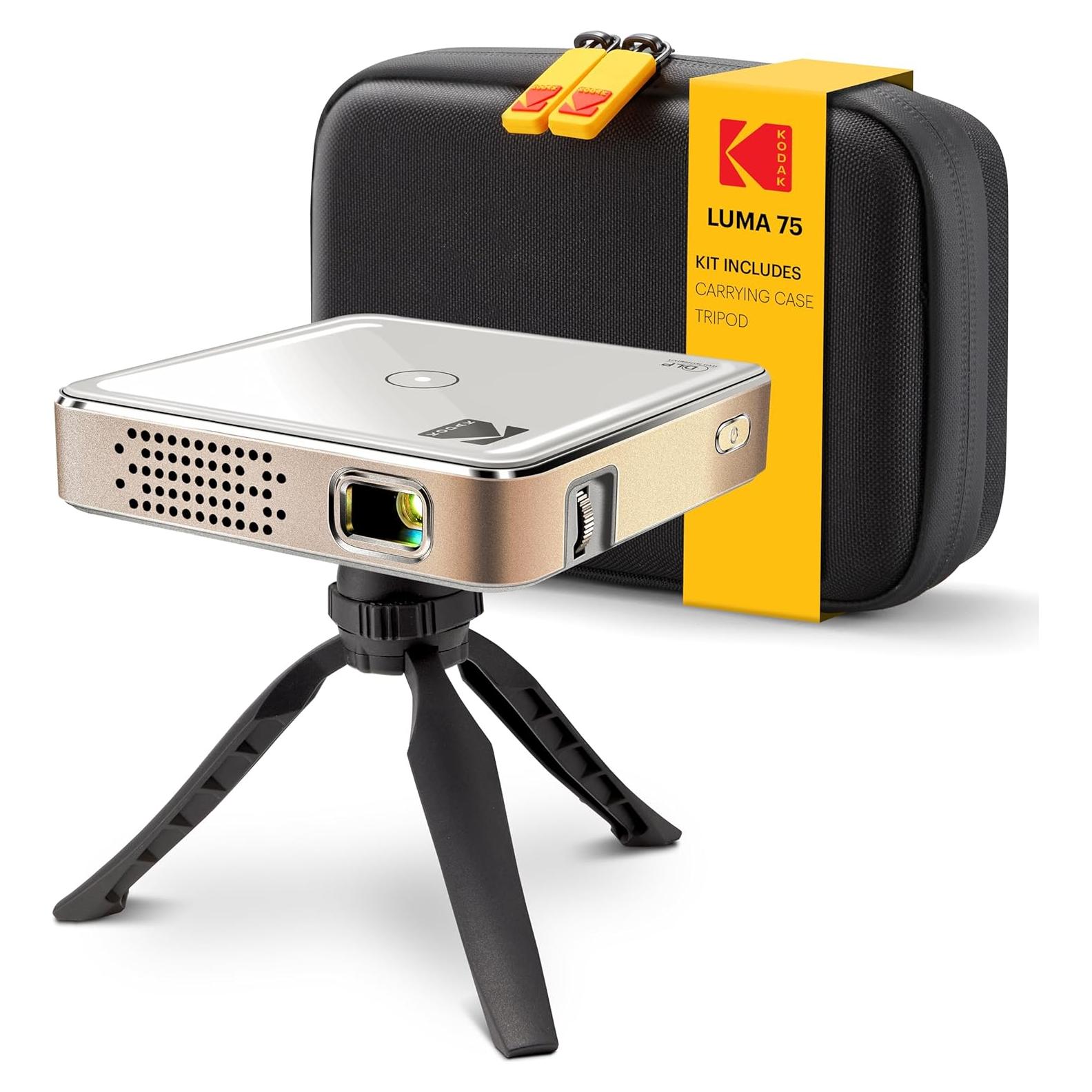 Proyector Mini Kodak Luma 75 - Batería Recargable, HDMI, USB