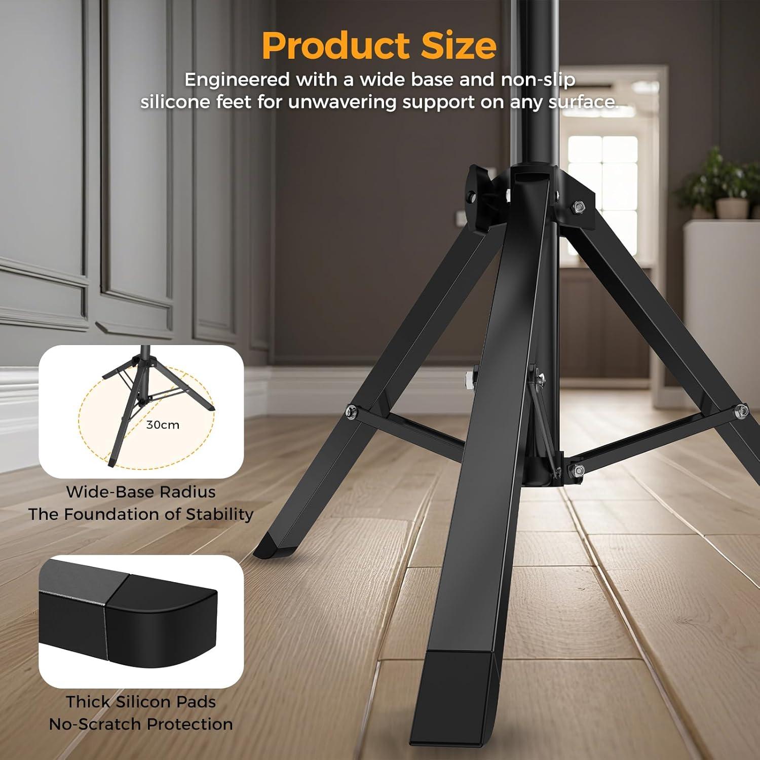 Pantalla de Proyector VOOPVOR 120" Portátil 16:9 HD Sin Arrugas