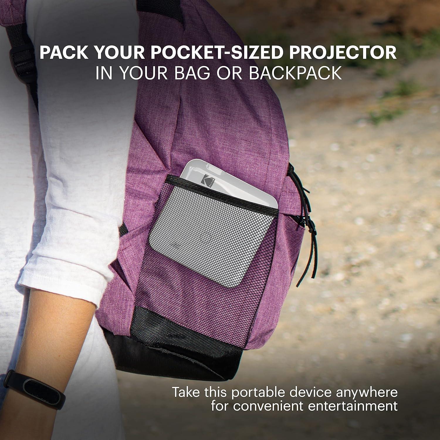 Proyector Inteligente KODAK Luma 400 | Mini Portátil 720p