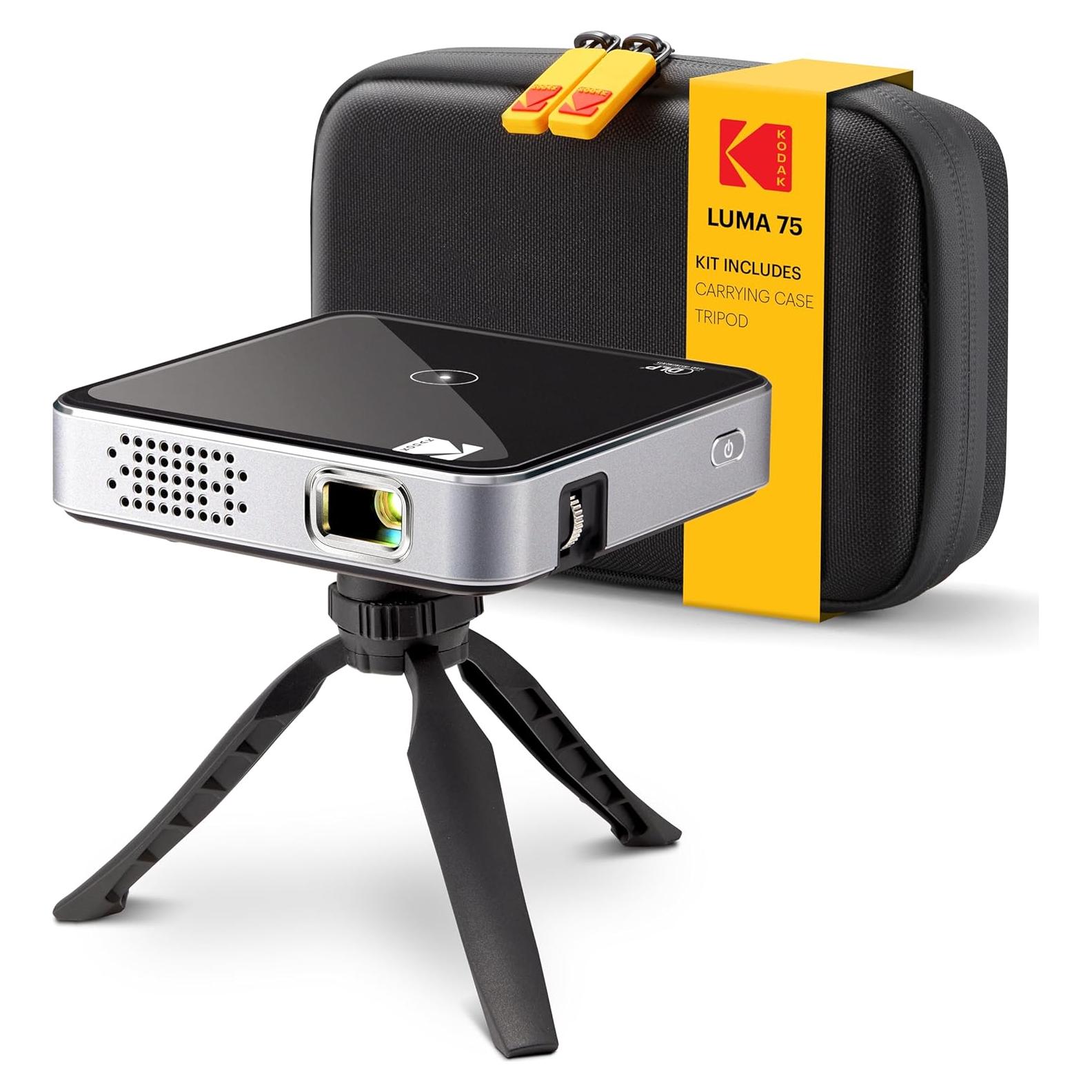 Proyector Mini Kodak Luma 75 - Batería Recargable, HDMI, USB, Altavoz