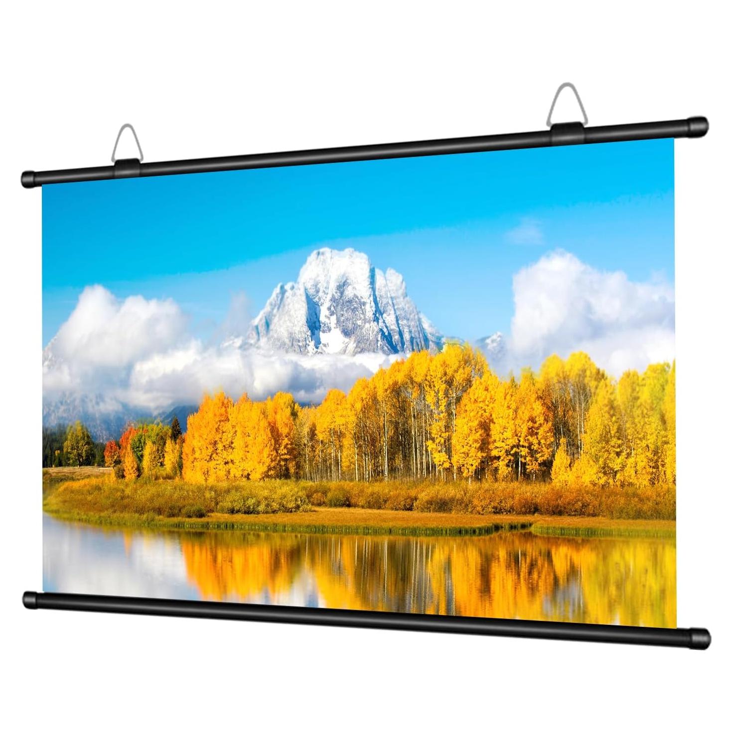 Pantalla Proyector 100" XIAOHUI 16:9 Anti-Luz Profesional