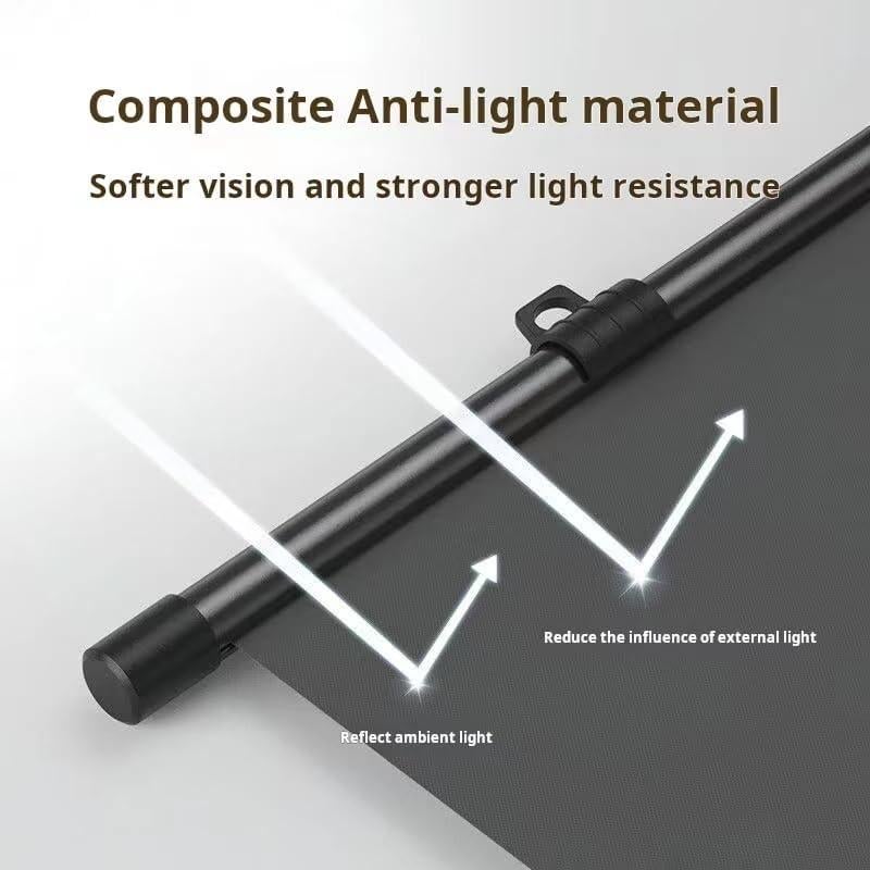 Pantalla Proyector 100" XIAOHUI 16:9 Anti-Luz Profesional