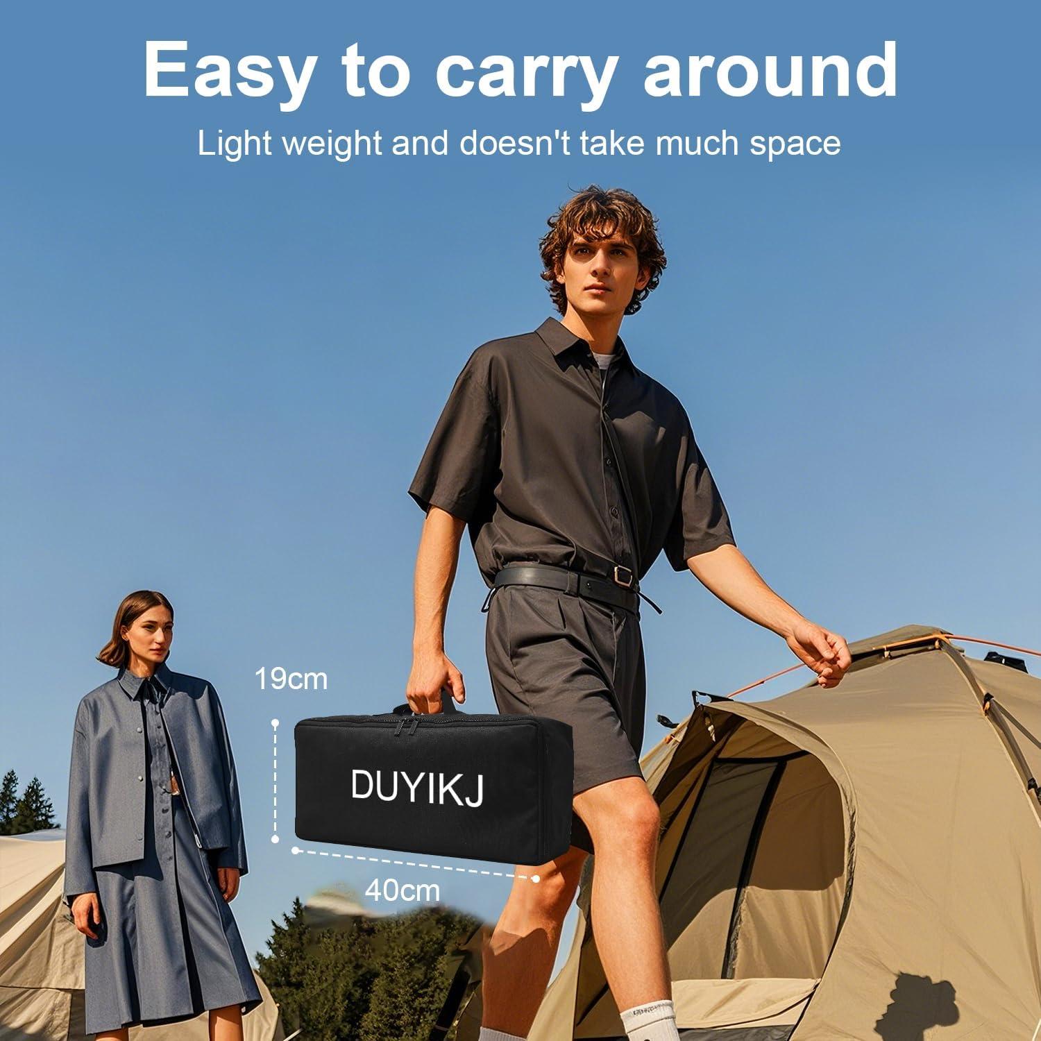 Pantalla de Proyector 100" DUYIKJ 4K HD con Soporte y Bolsa