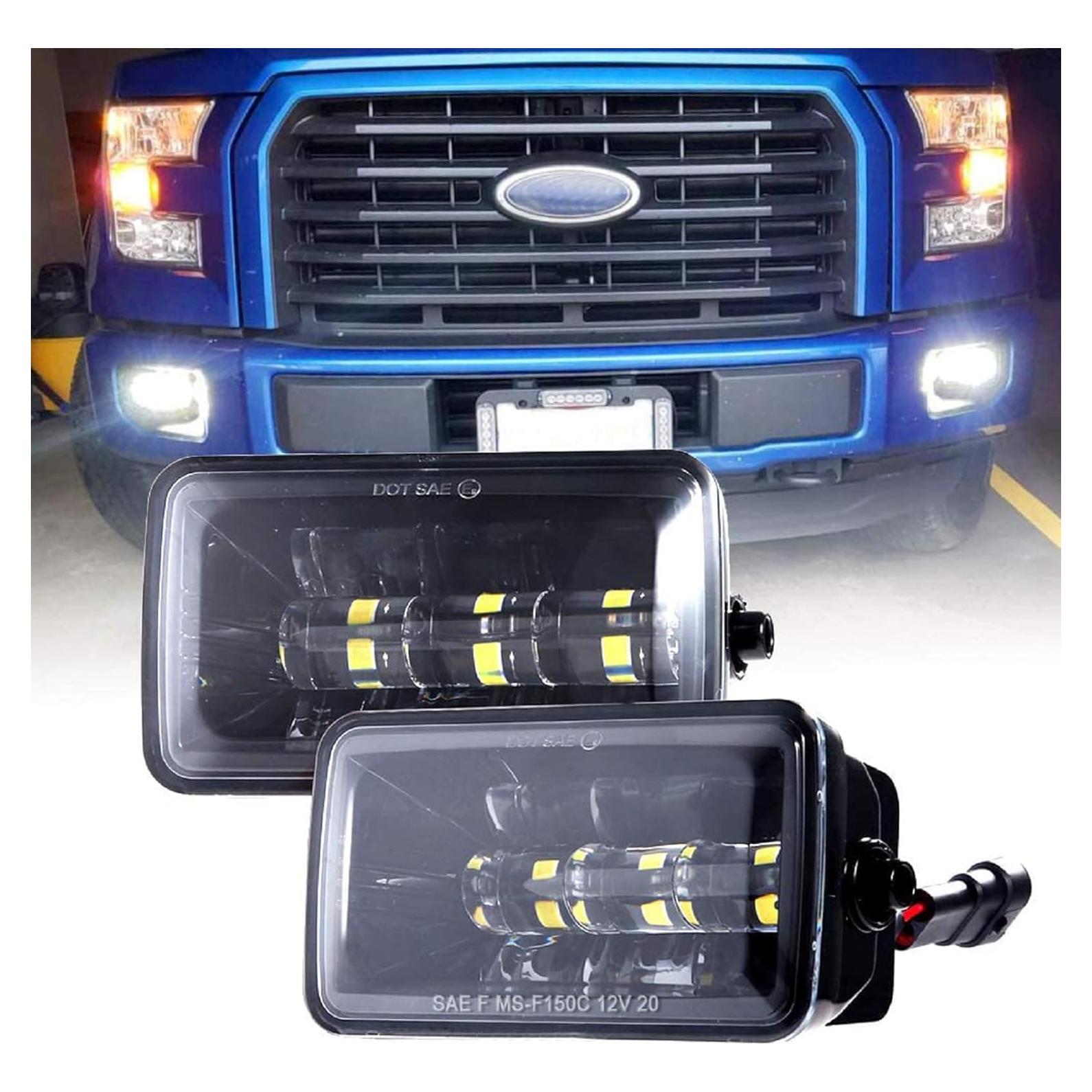 Luces Antiniebla LED BICYACO para Ford F150 2015-2020 36W