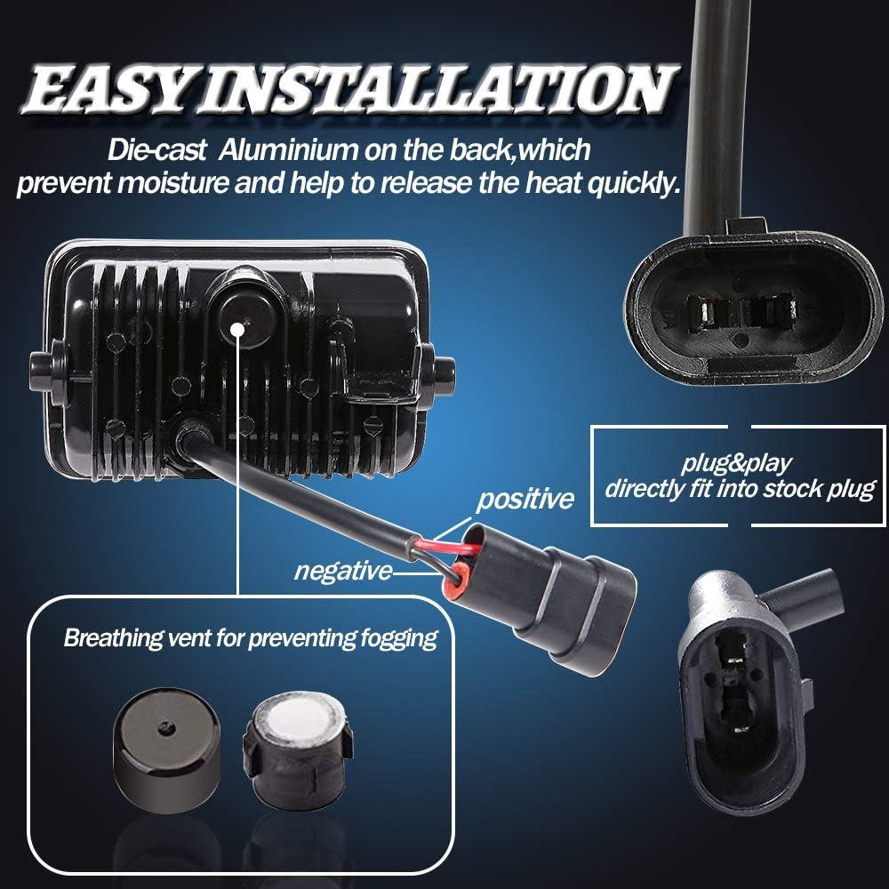 Luces Antiniebla LED BICYACO para Ford F150 2015-2020 36W