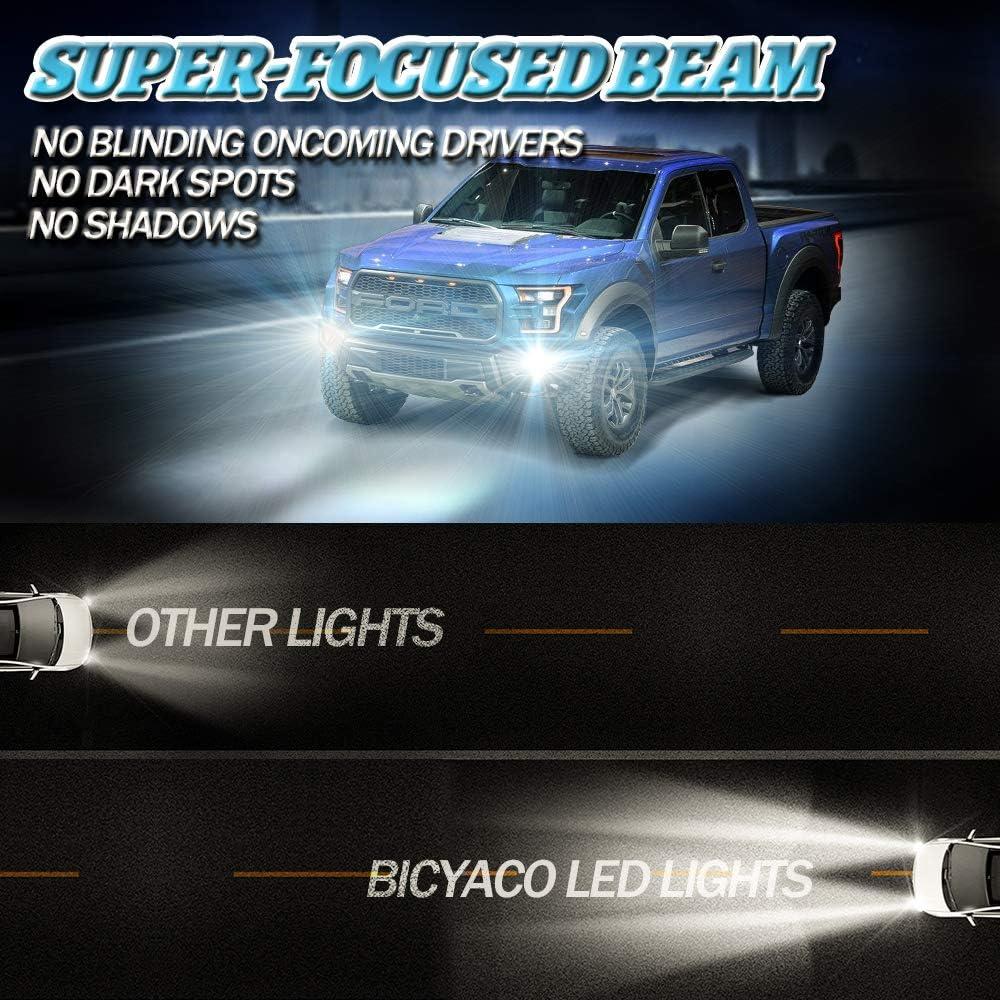 Luces Antiniebla LED BICYACO para Ford F150 2015-2020 36W