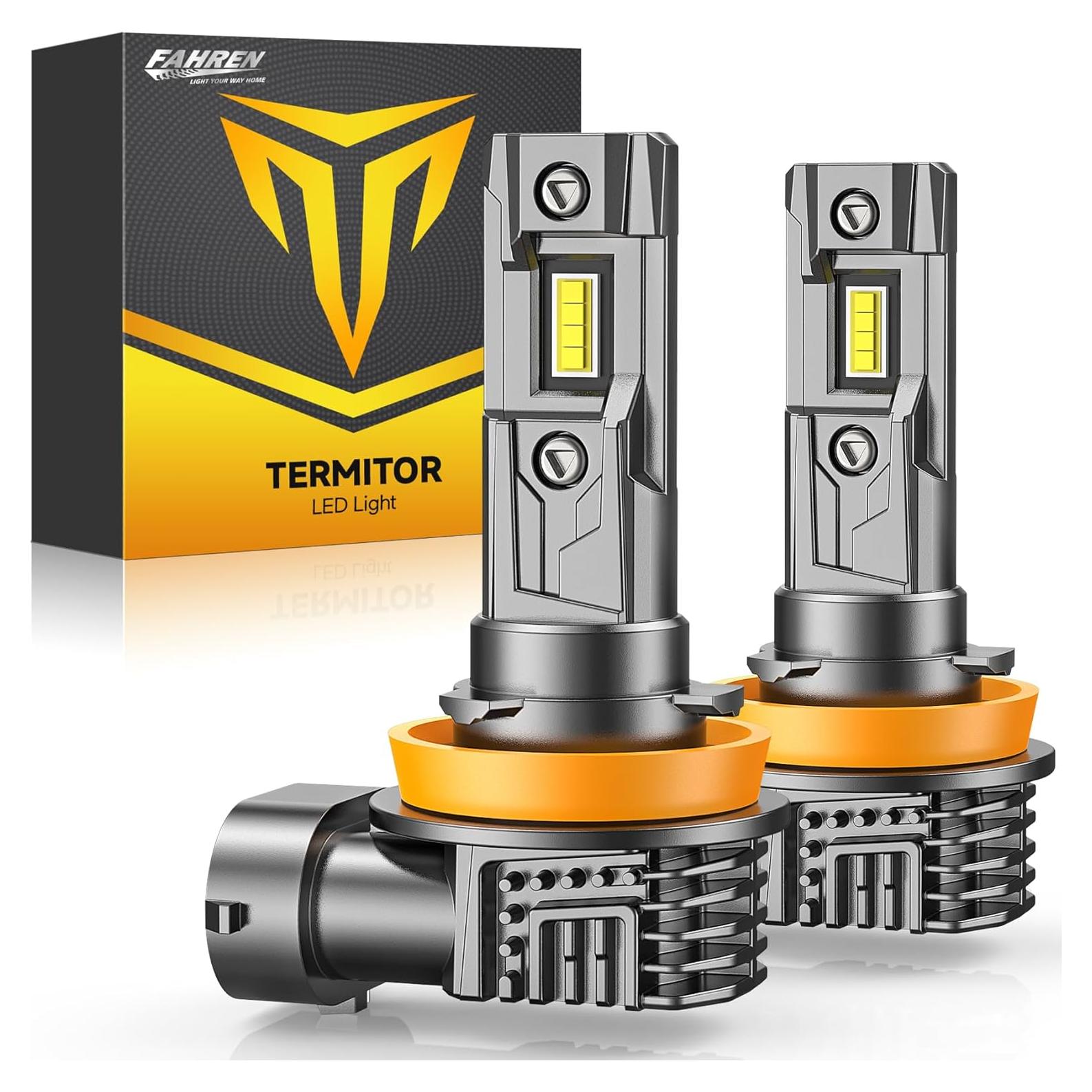 Bombillas de Niebla LED FAHREN H11/H8/H16 16000LM 6500K