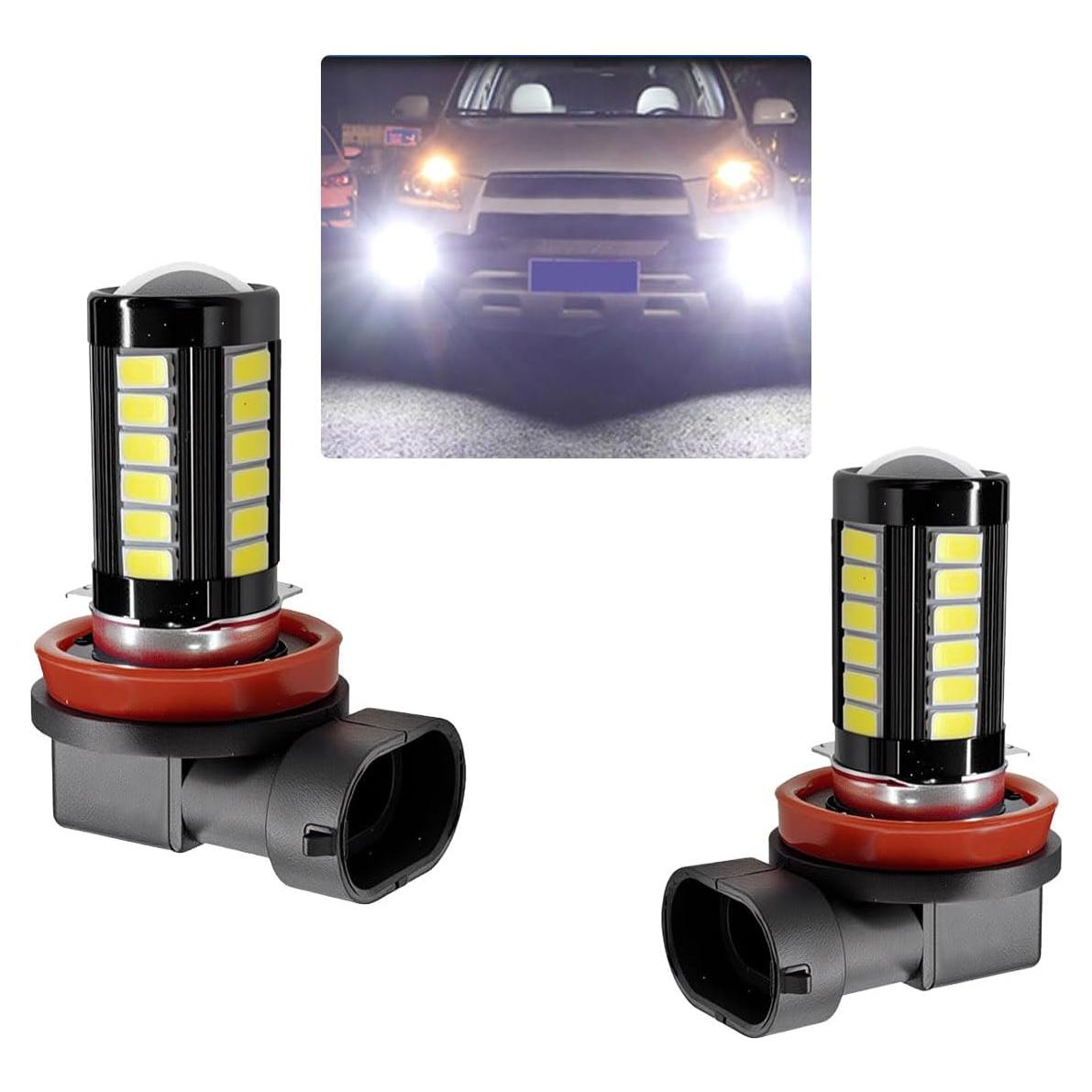 2 Bombillas Antiniebla LED H11 GAOLAOSY 1500 Lúmenes 6500K