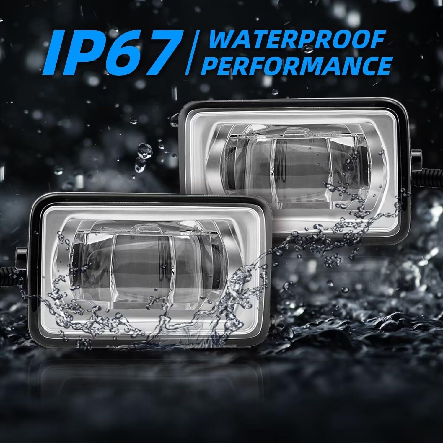 Luces Antiniebla LED Wideep 2015-2020 F150/F250/F350 Bicolor