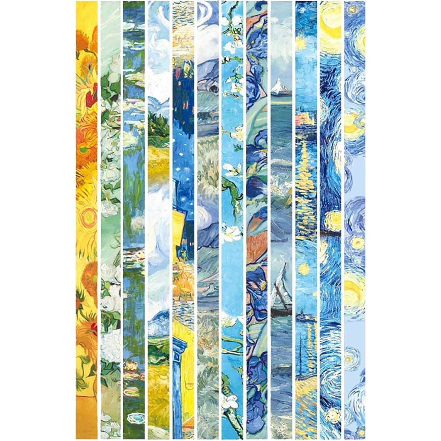 Kit de Tiras de Papel Origami Van G Star - 600 Hojas Doble Cara