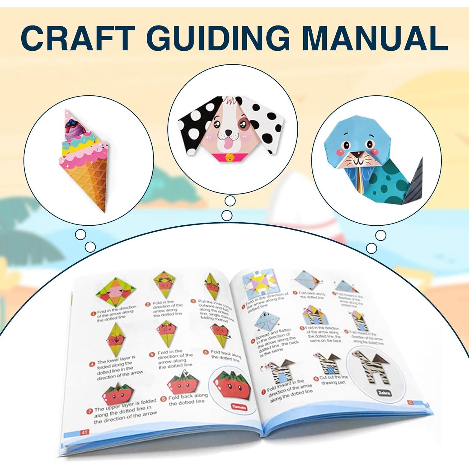 Kit de Papel Origami AluAbi 152 Hojas 14x14 cm