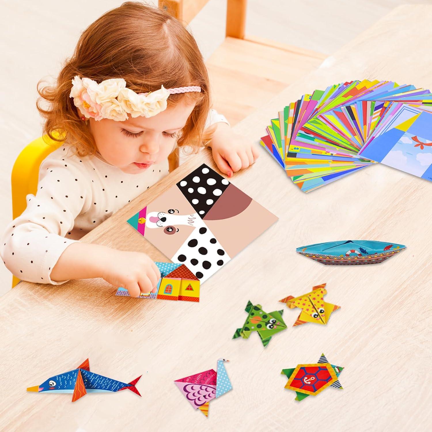 Kit de Papel Origami AluAbi 152 Hojas 14x14 cm