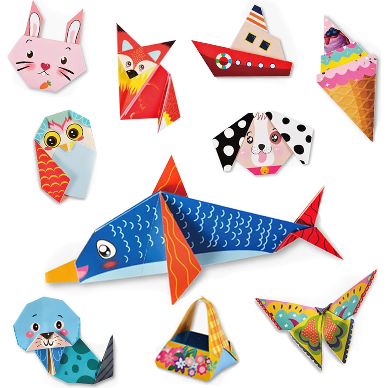 Kit de Papel Origami AluAbi 152 Hojas 14x14 cm