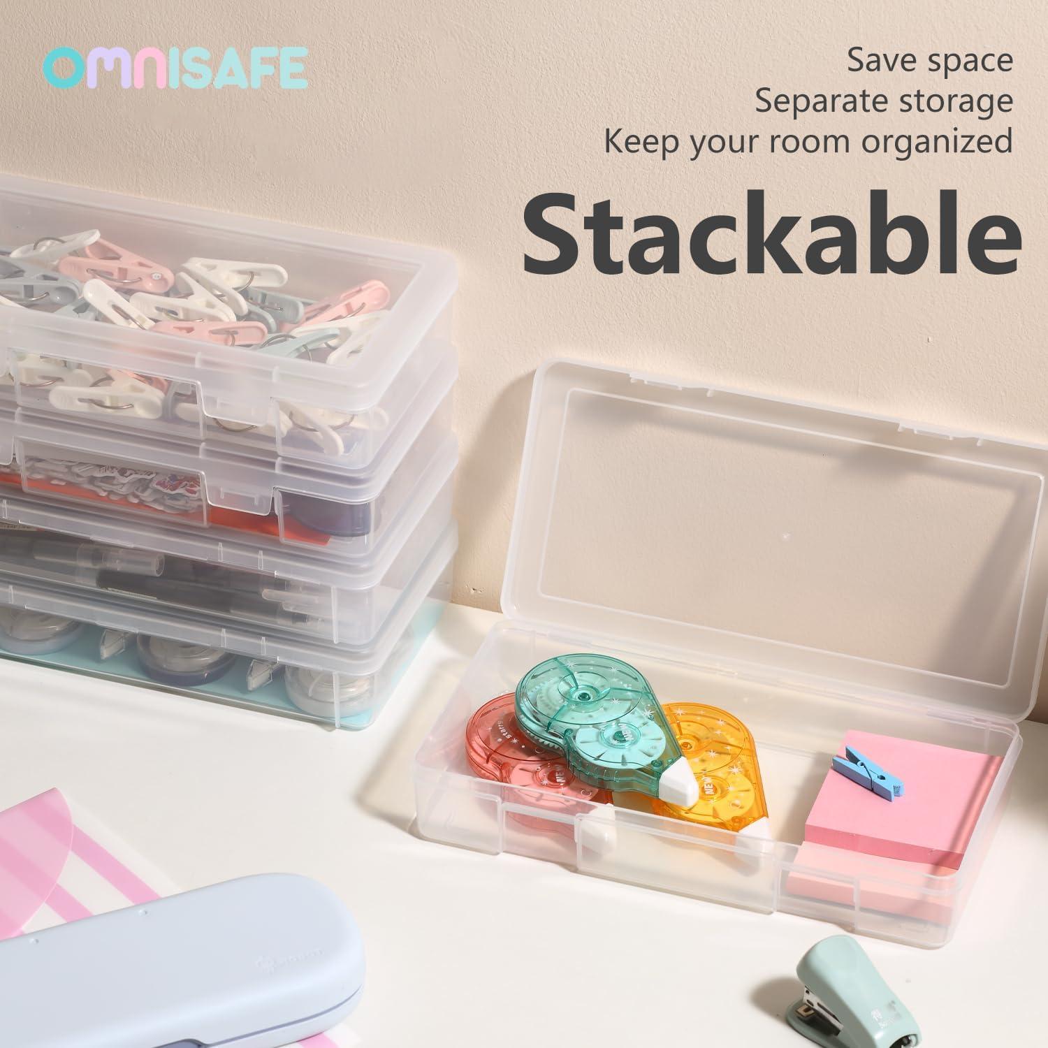 Organizadores de Plástico Medianos OMNISAFE - Paquete de 9