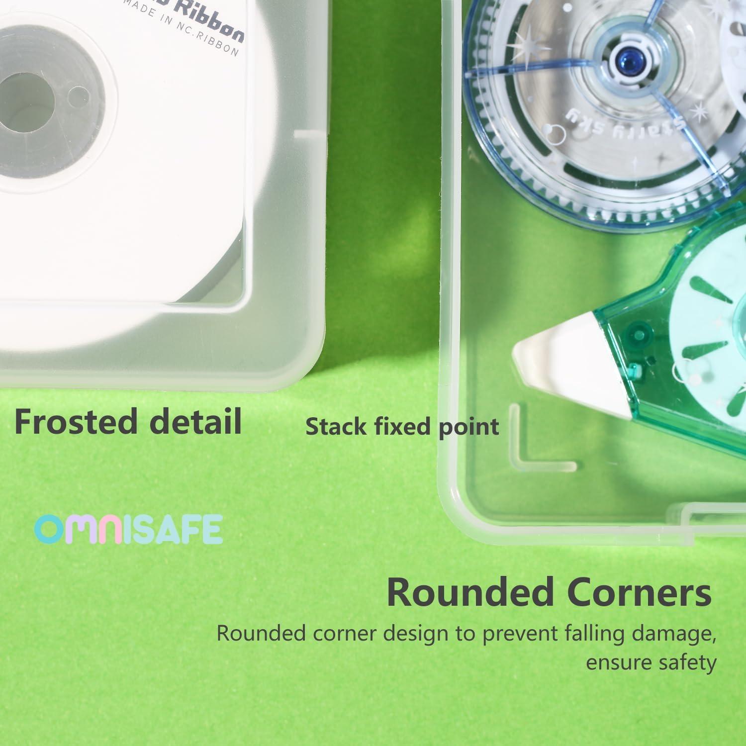 Organizadores de Plástico Medianos OMNISAFE - Paquete de 9