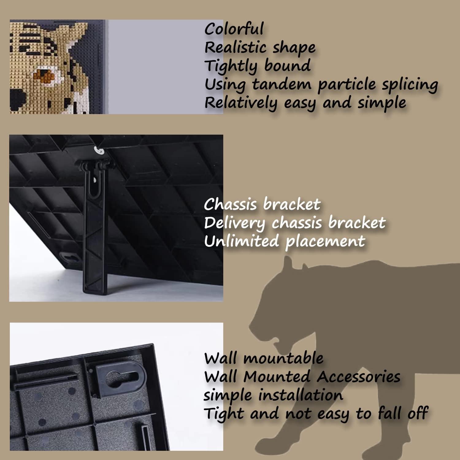 Conjunto de Bloques de Construcción Tigre BDYDT 2313 Piezas